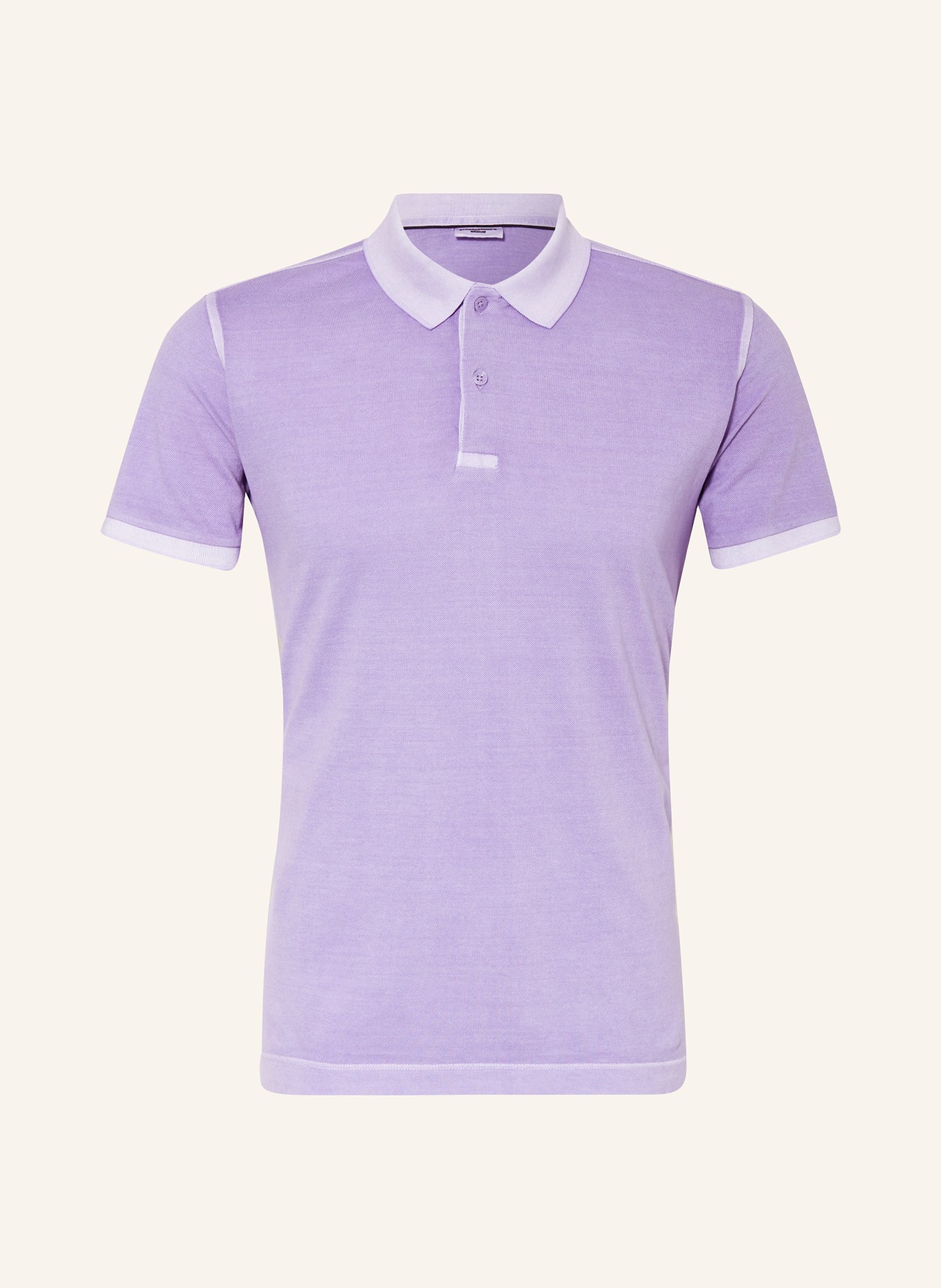 STROKESMAN'S Piqué polo shirt, Color: LIGHT PURPLE (Image 1)