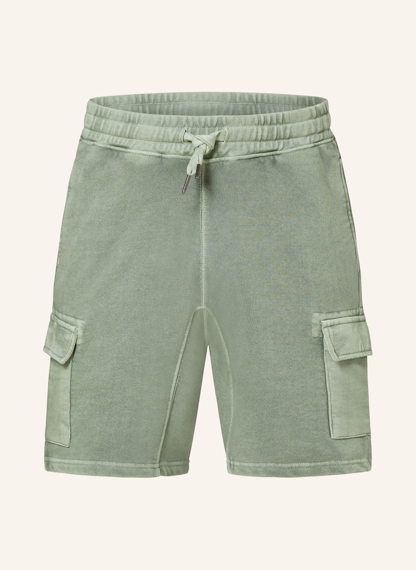 STROKESMAN'S Sweat shorts, Color: GREEN (Image 1)