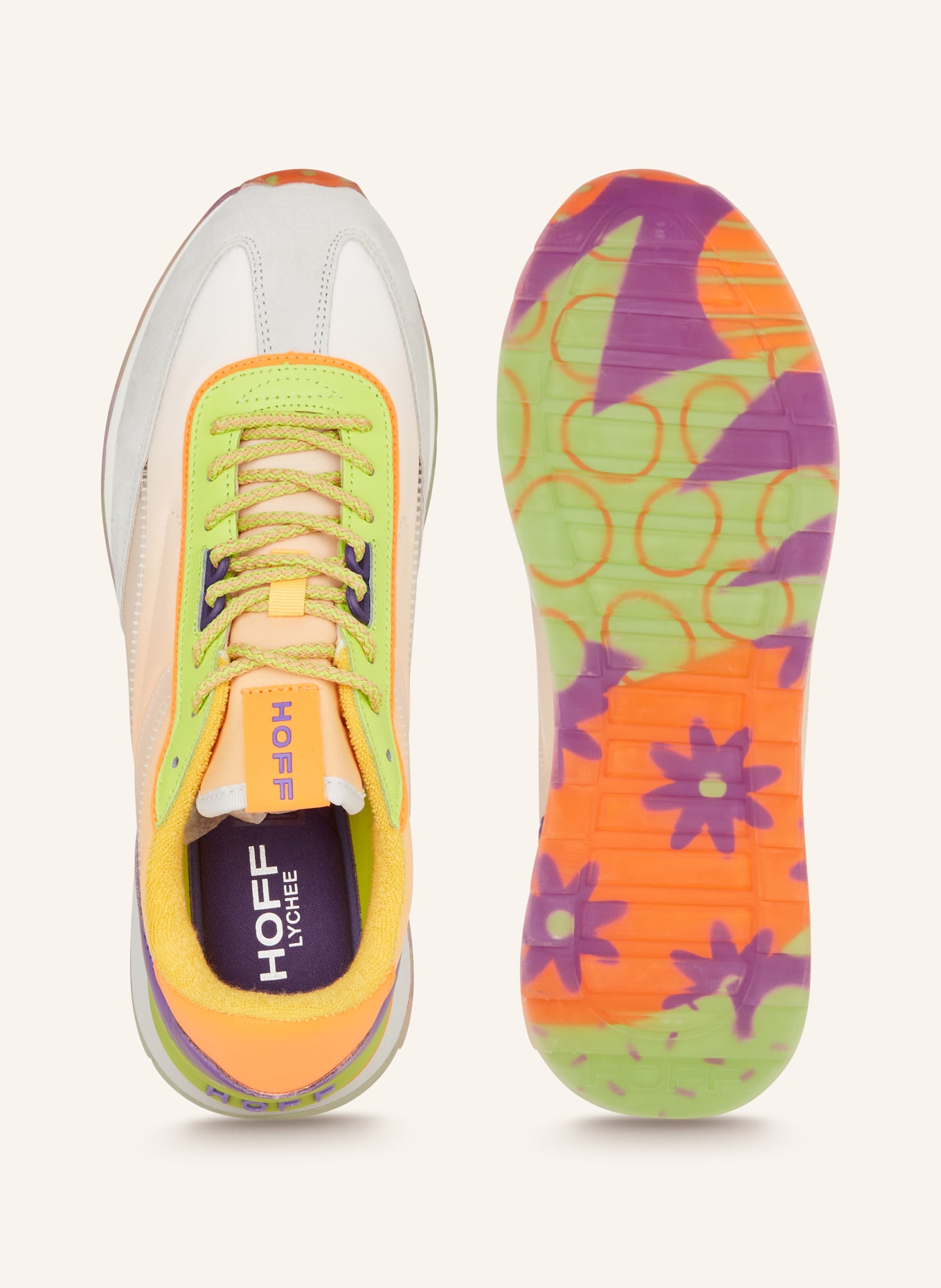 HOFF Sneakers LYCHEE, Color: ORANGE/ GREEN/ PURPLE (Image 5)