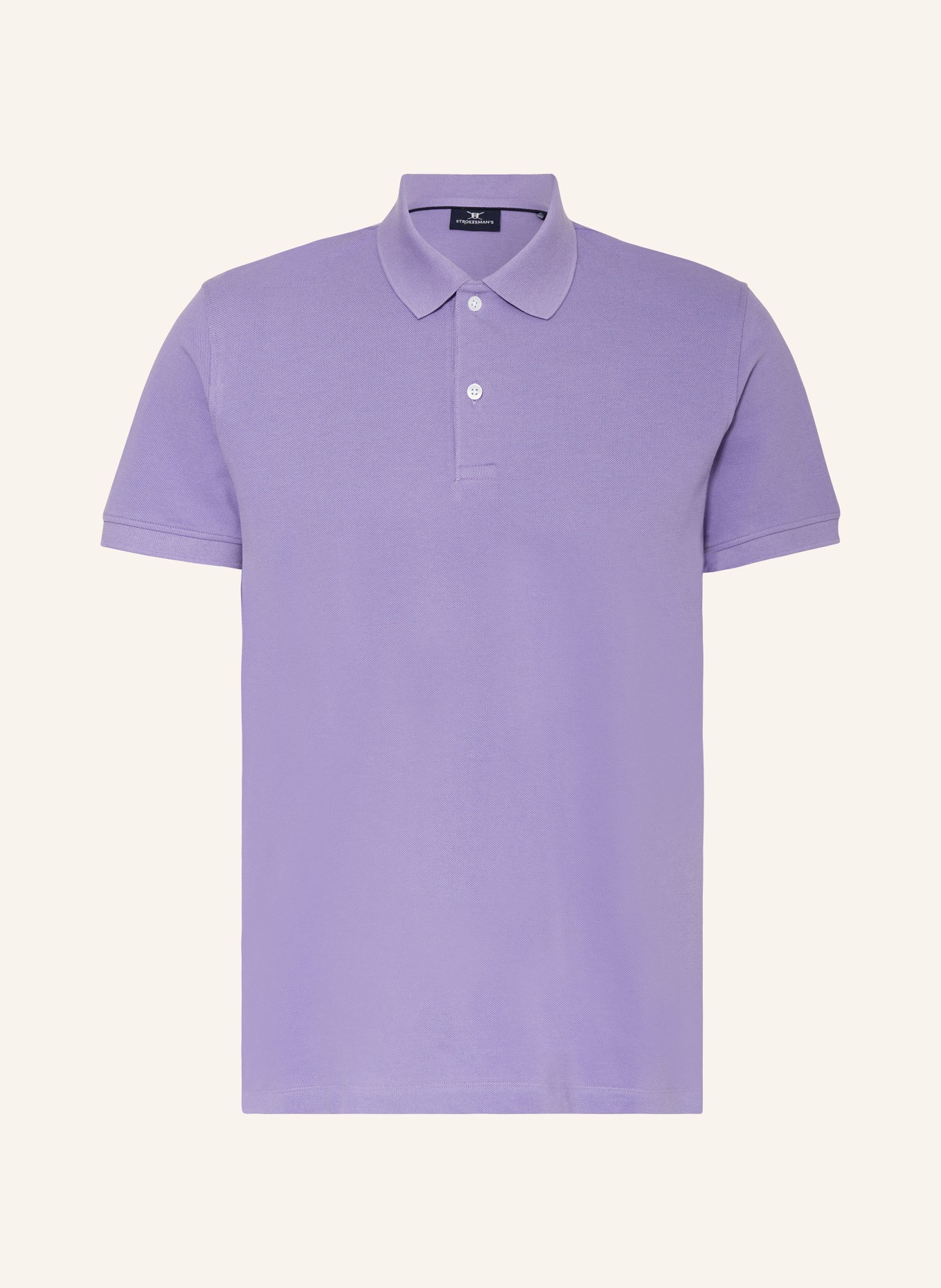 STROKESMAN'S Piqué poloshirt: PAARS