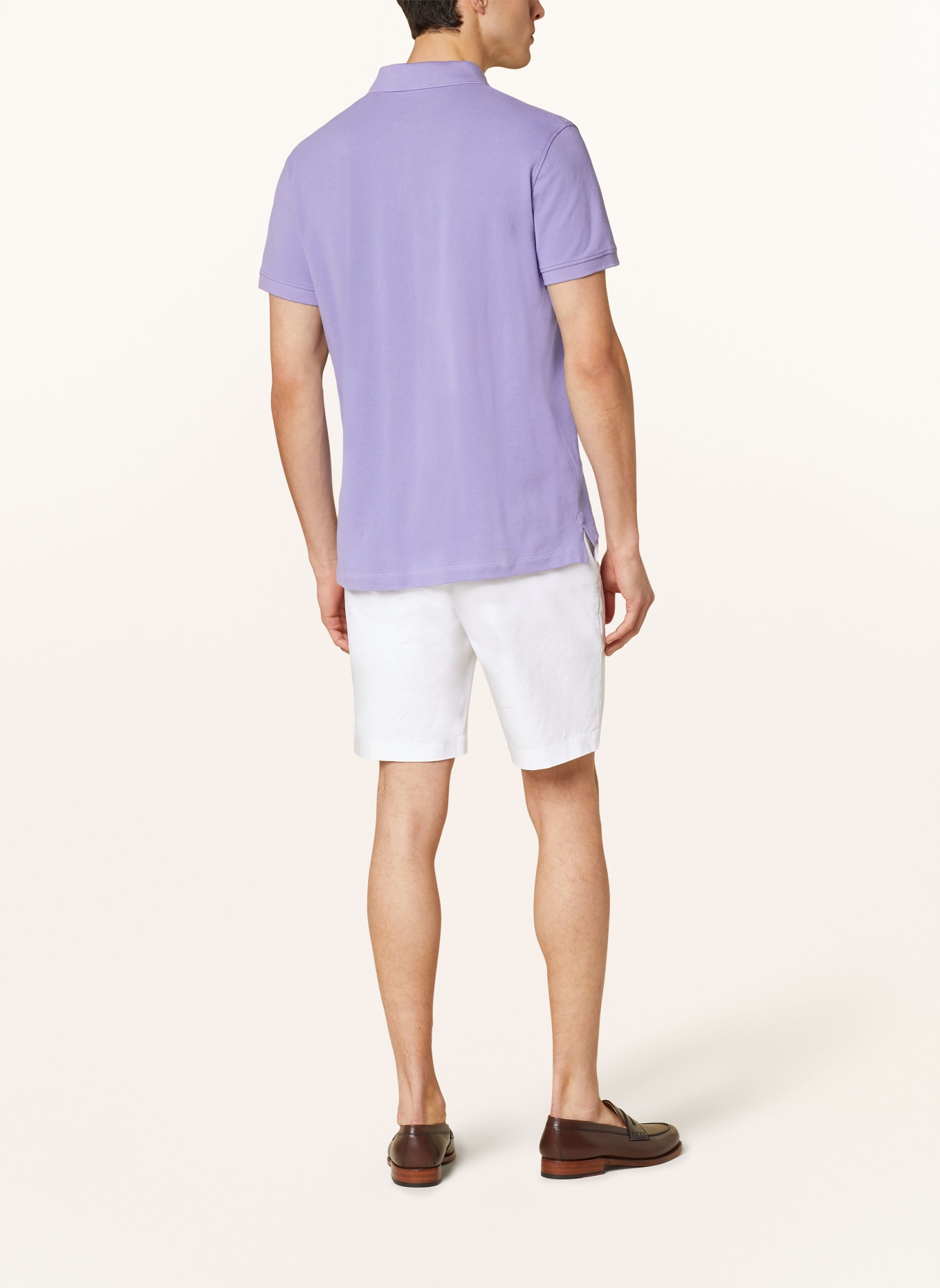 STROKESMAN'S Piqué poloshirt: PAARS