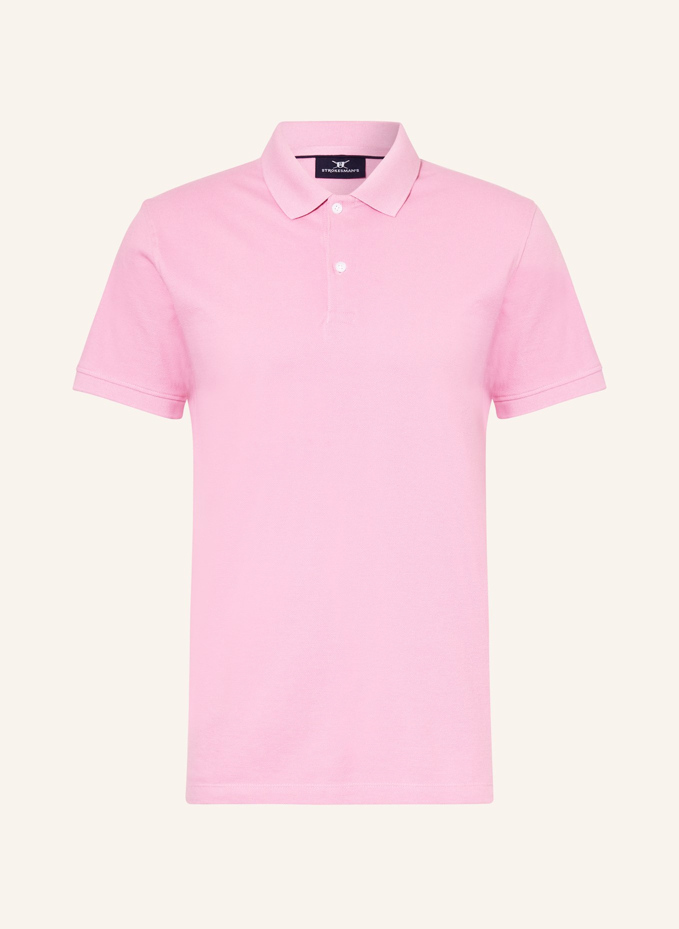 STROKESMAN'S Piqué poloshirt: ROZE