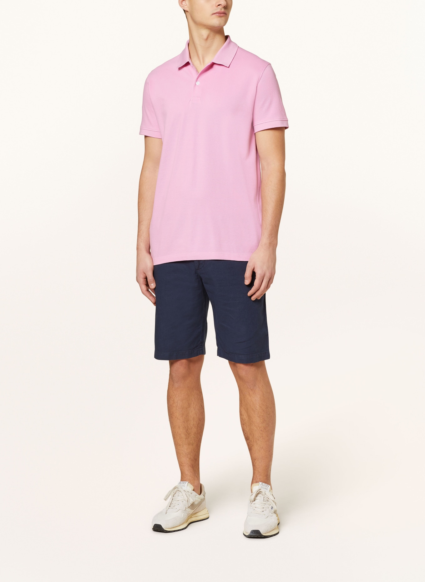 STROKESMAN'S Piqué poloshirt: ROZE