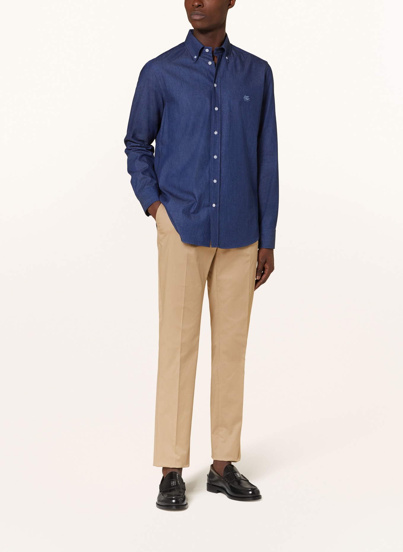 ETRO Shirt regular fit, Color: DARK BLUE (Image 2)