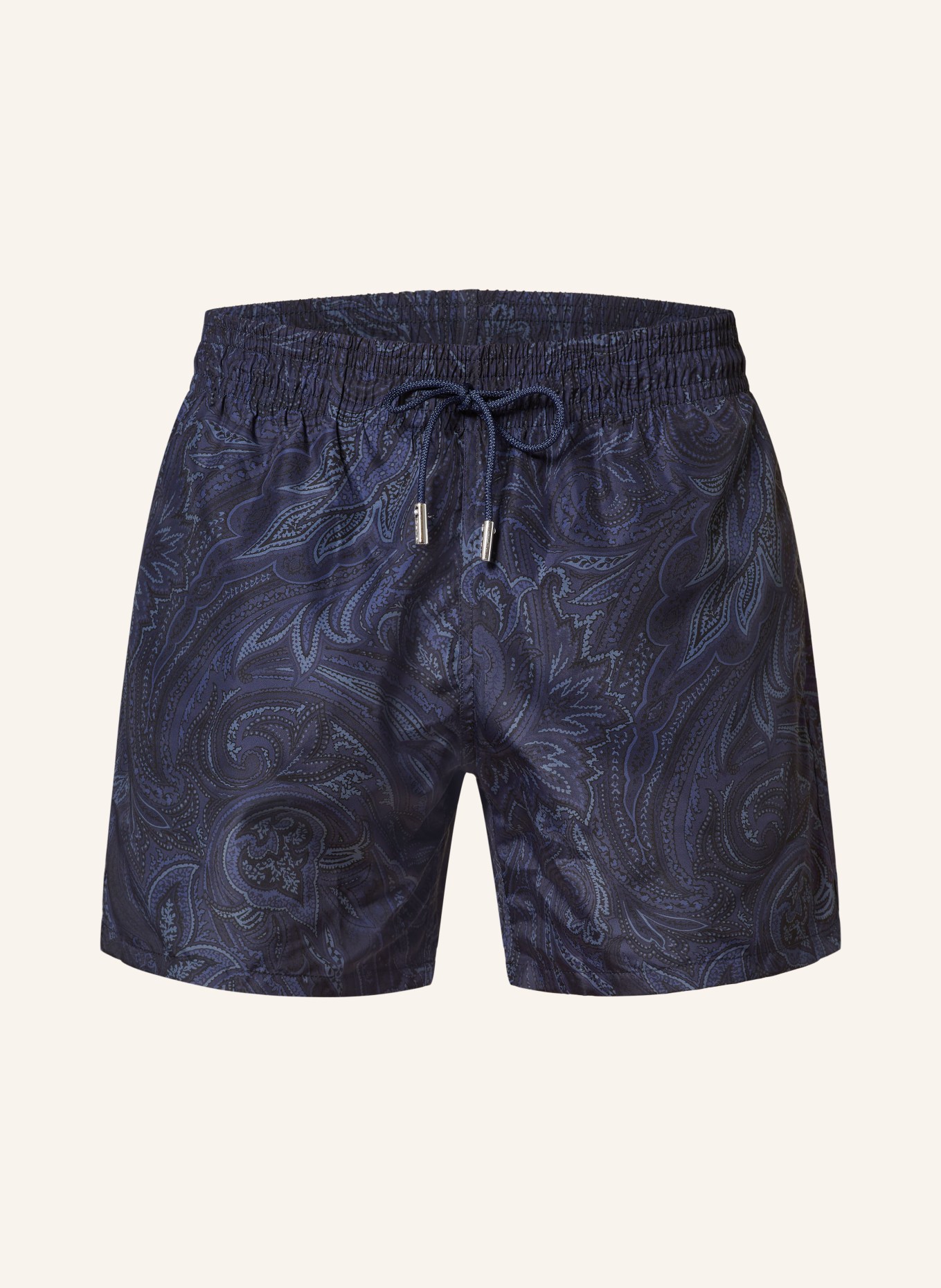 ETRO Swim shorts, Color: BLACK/ DARK PURPLE/ GRAY (Image 1)