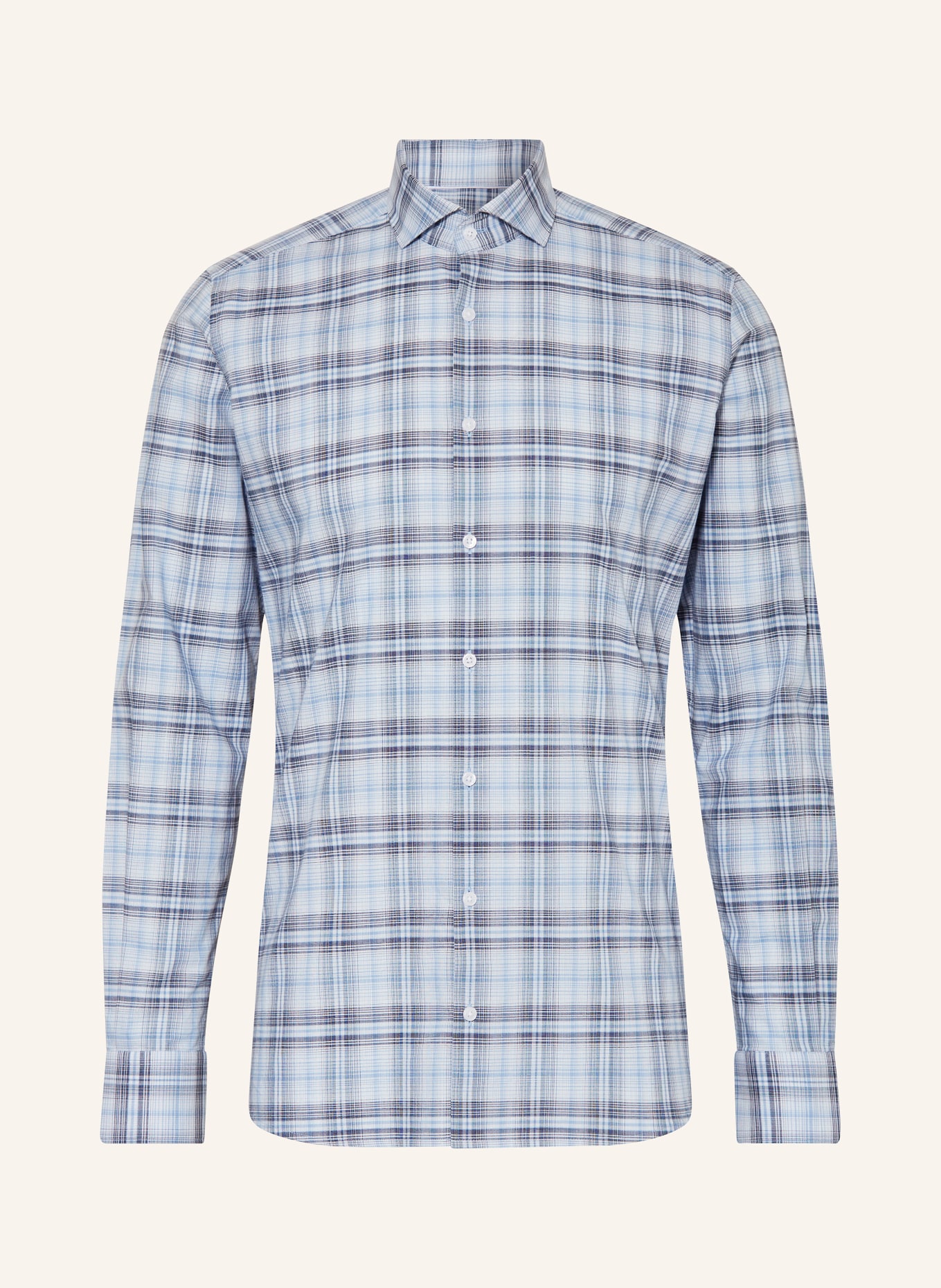 PAUL Shirt slim fit, Color: BLUE/ LIGHT BLUE (Image 1)