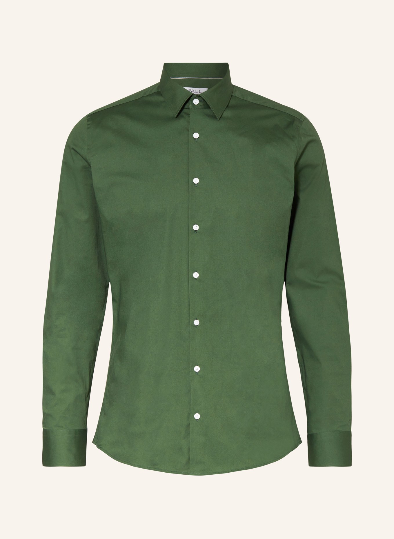 PAUL Shirt slim fit, Color: GREEN (Image 1)