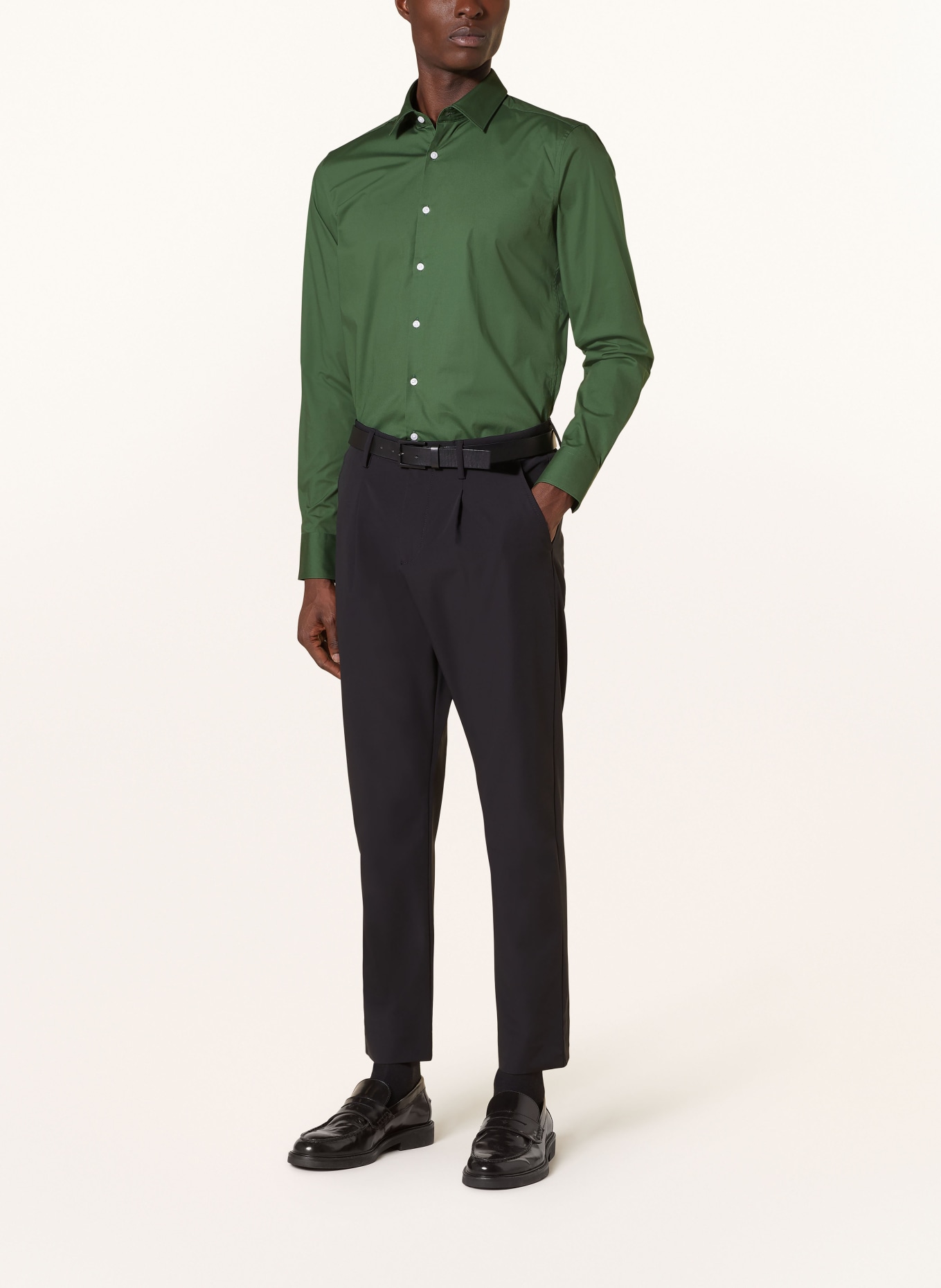 PAUL Shirt slim fit, Color: GREEN (Image 2)