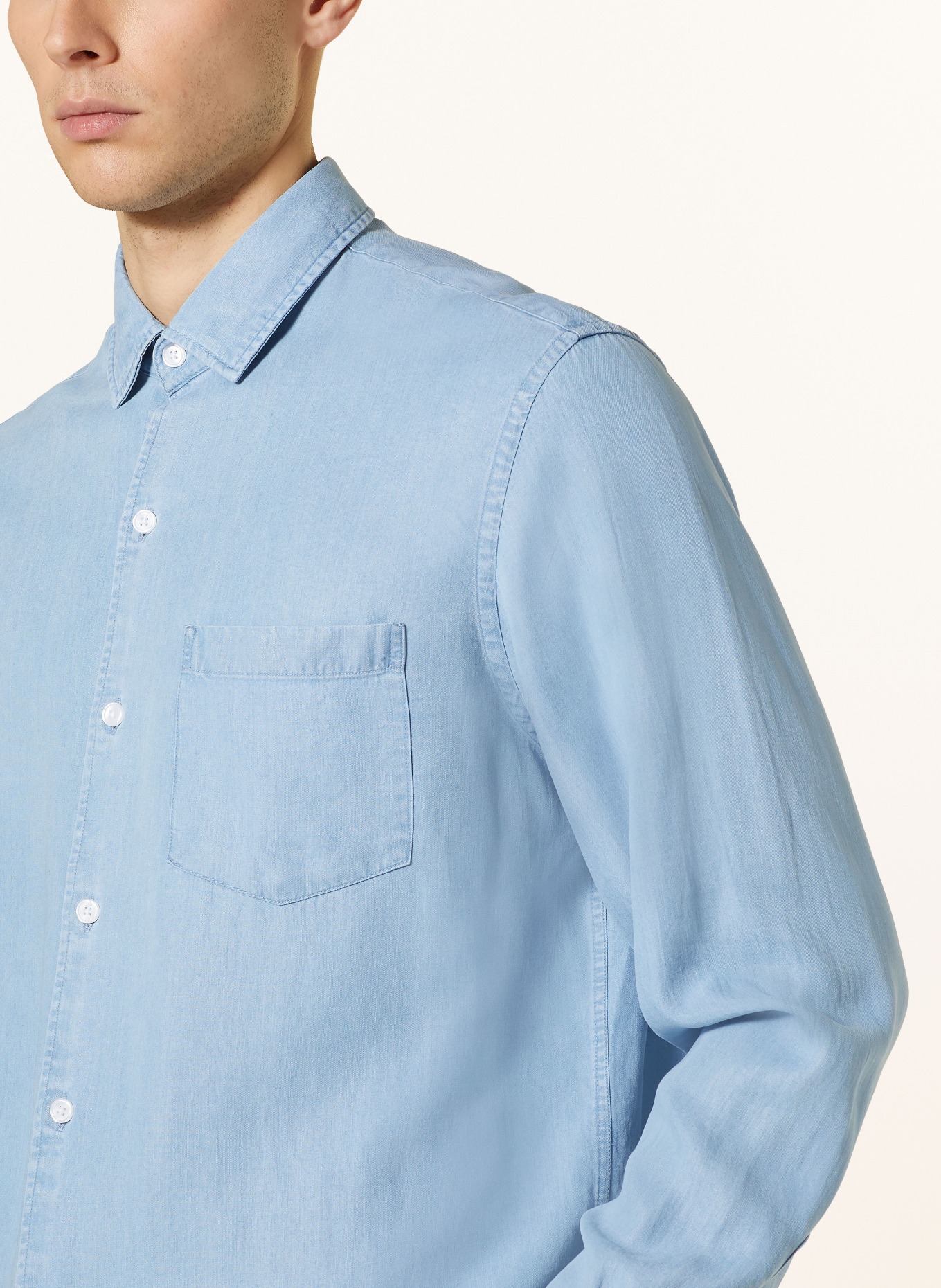 PAUL Shirt comfort fit, Color: 78705 light denim (Image 4)