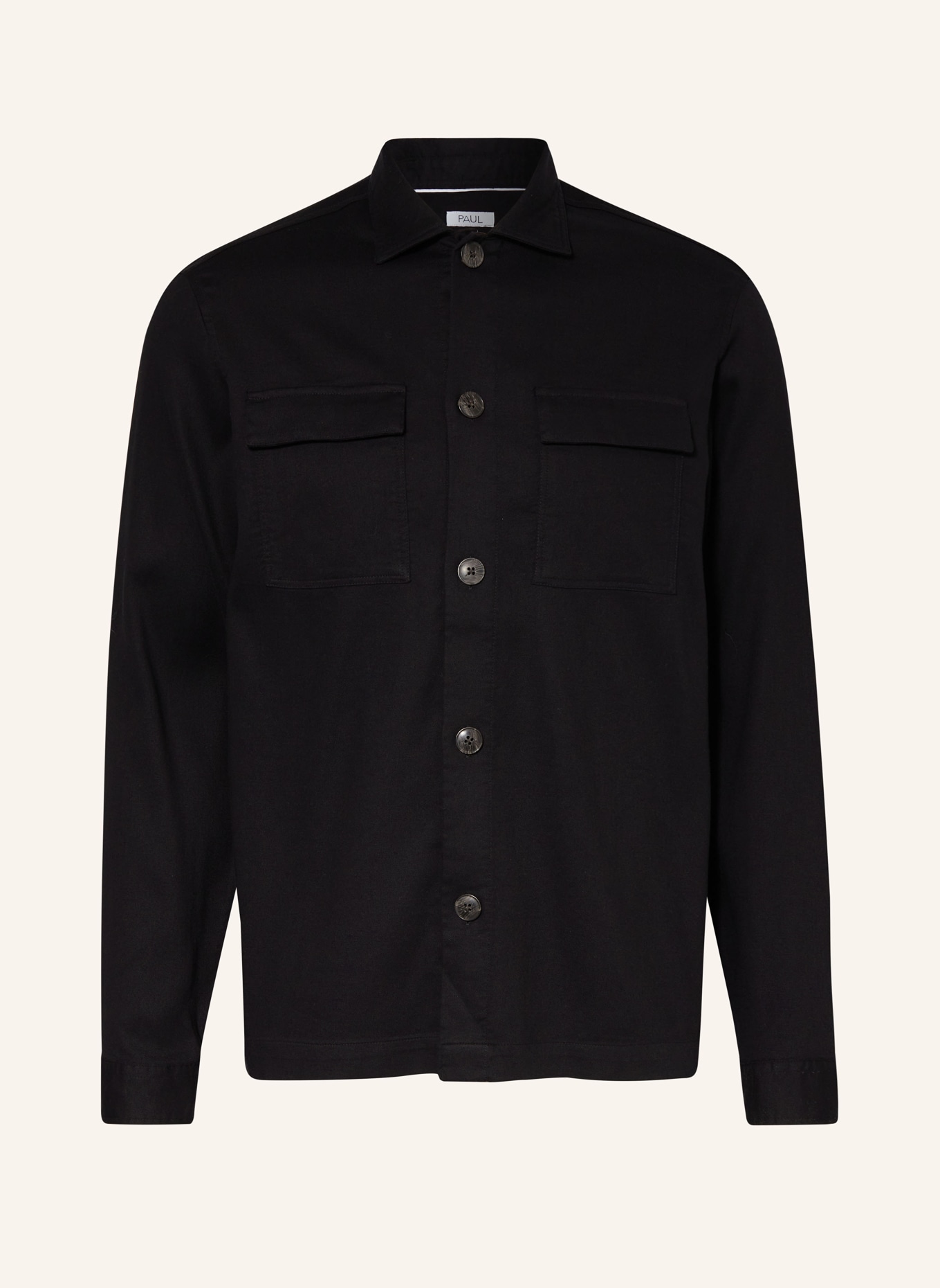 PAUL Shirt comfort fit, Color: BLACK (Image 1)