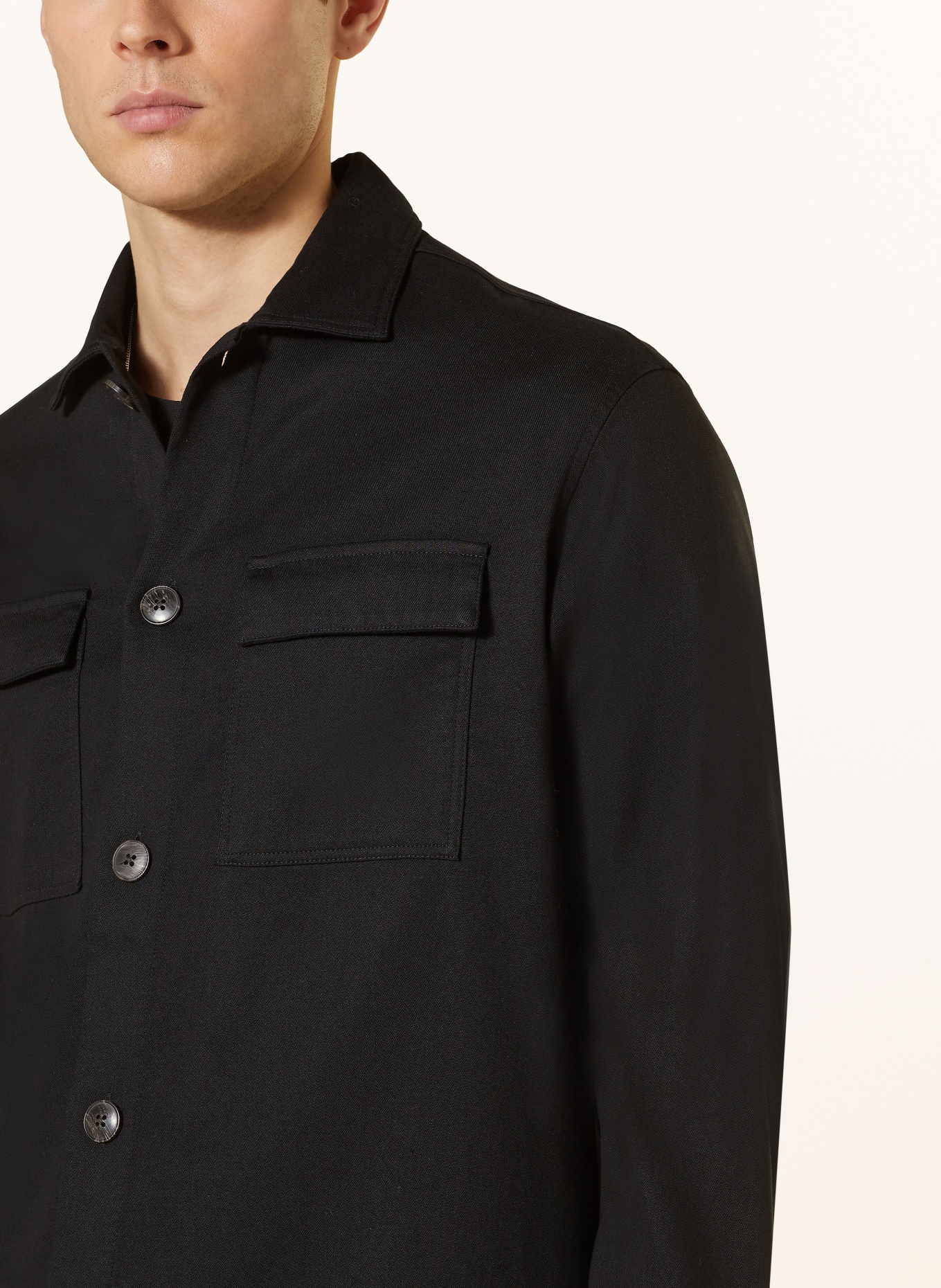 PAUL Shirt comfort fit, Color: BLACK (Image 4)