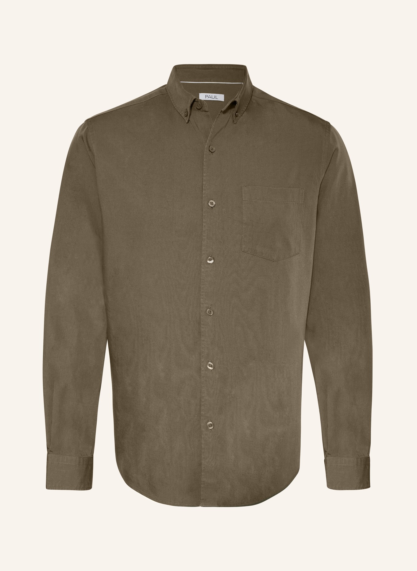 PAUL Shirt regular fit, Color: OLIVE (Image 1)