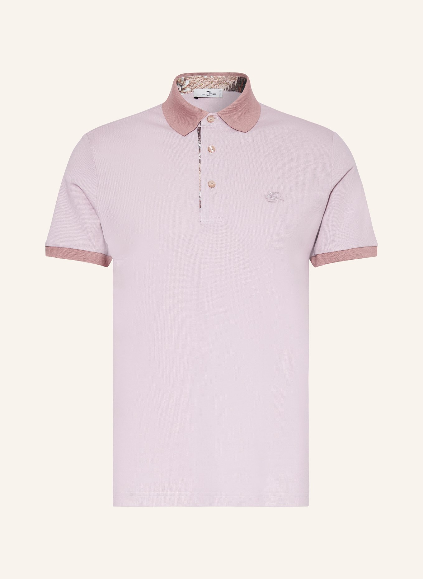 ETRO Piqué-Poloshirt Slim Fit, Farbe: ROSÉ (Bild 1)