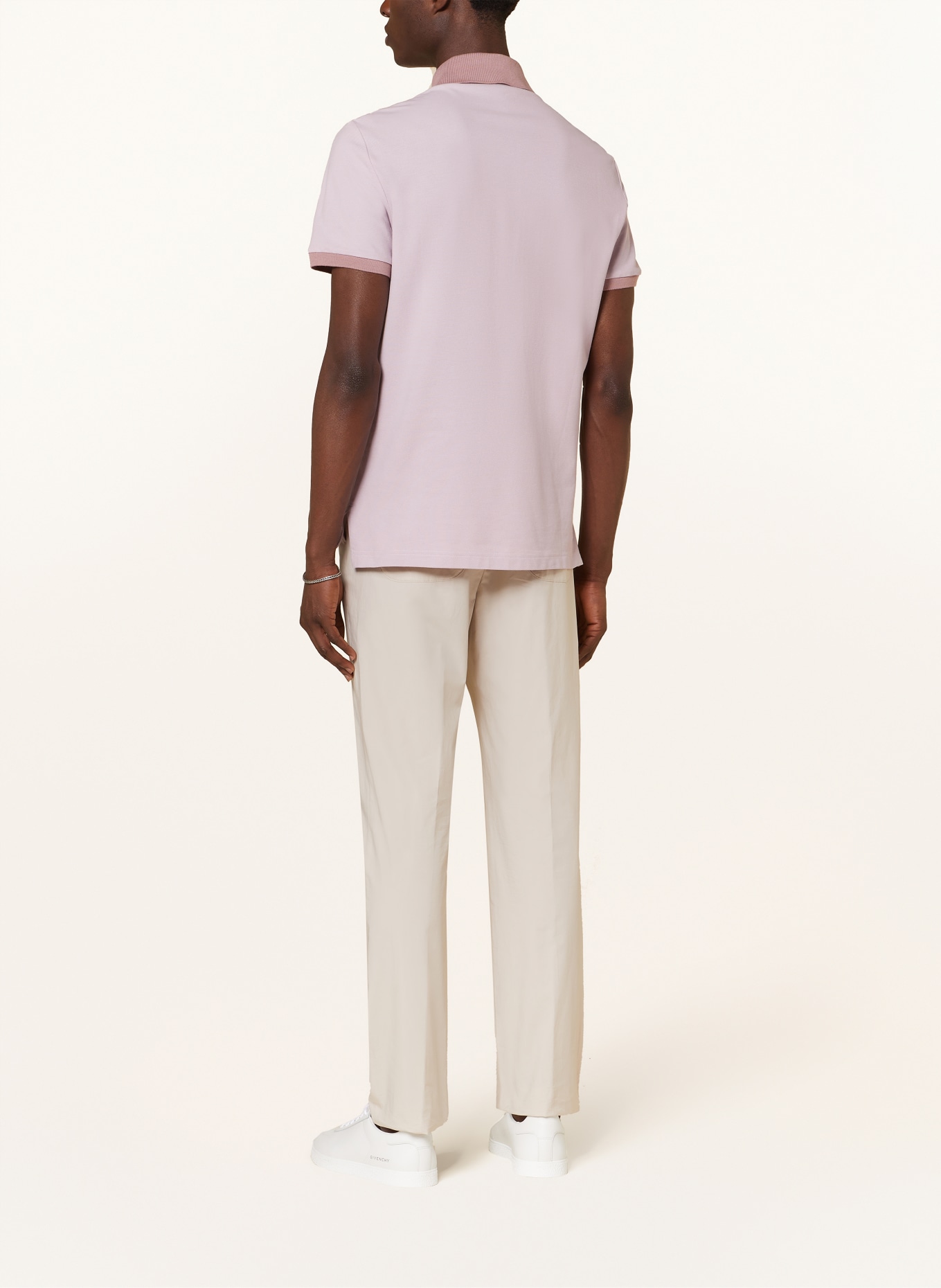 ETRO Piqué-Poloshirt Slim Fit, Farbe: ROSÉ (Bild 3)