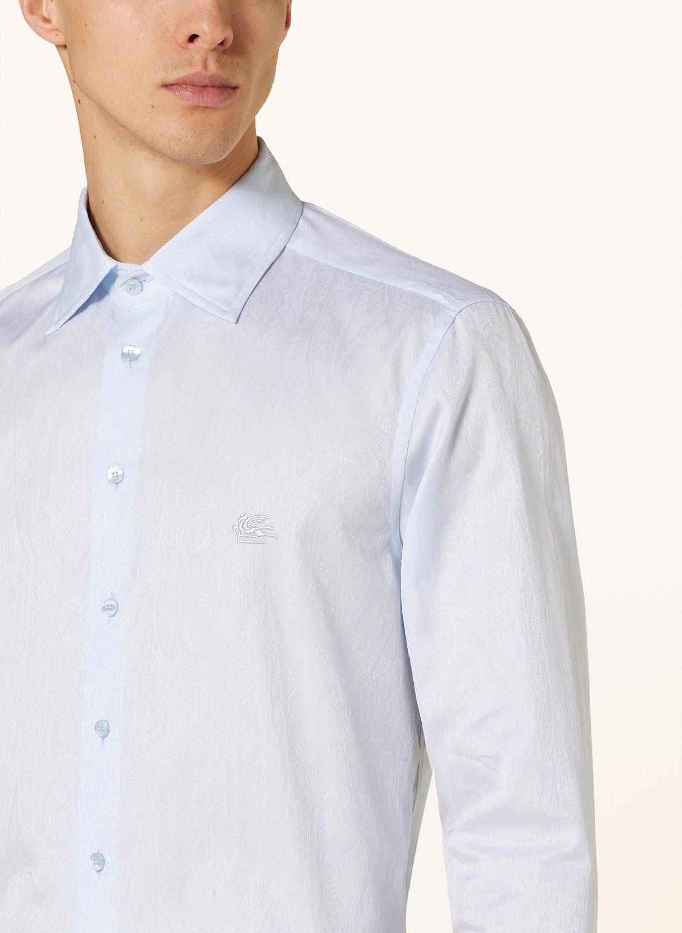 ETRO Shirt regular fit, Color: LIGHT BLUE (Image 5)
