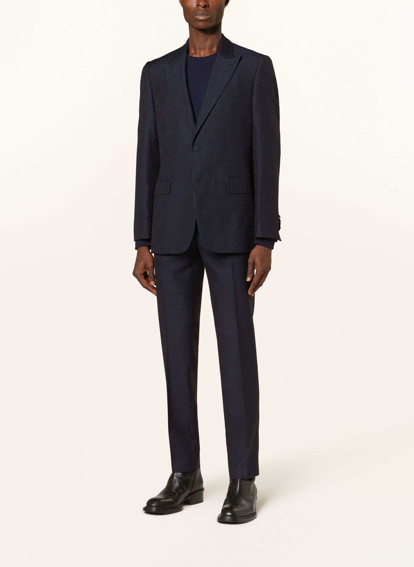 ETRO Suit trousers slim fit, Color: B0665 NAVY (Image 2)