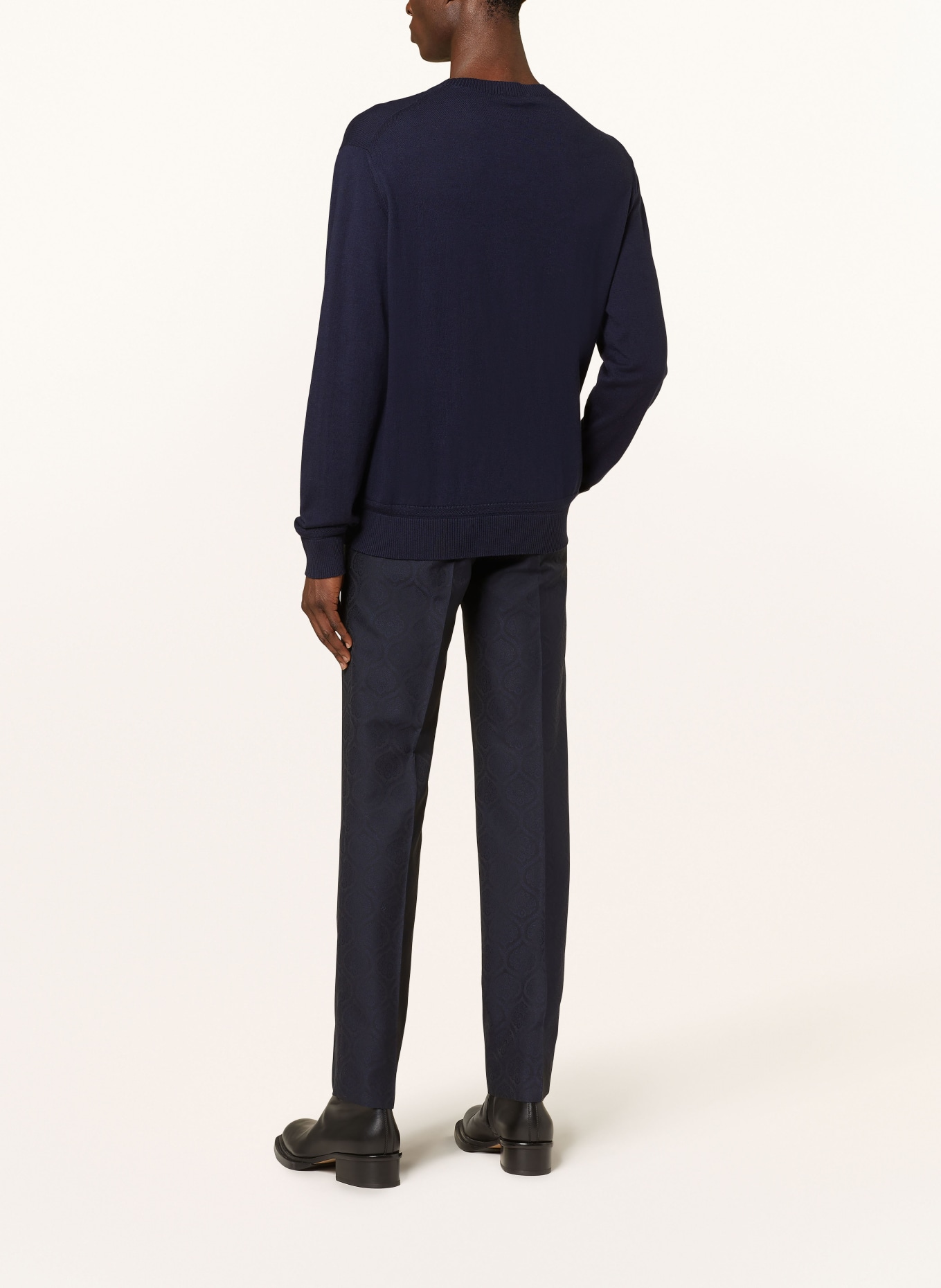 ETRO Suit trousers slim fit, Color: B0665 NAVY (Image 4)