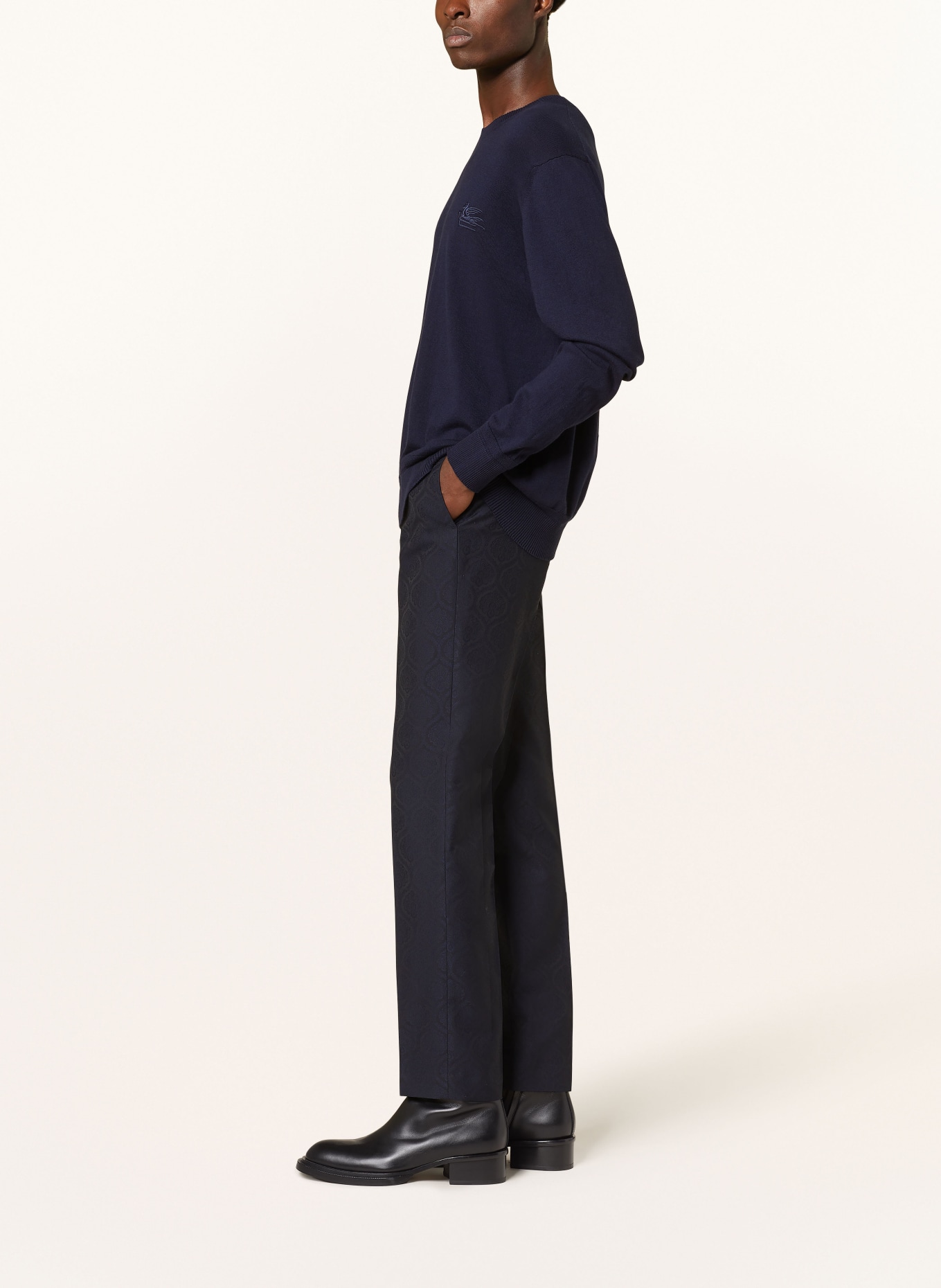 ETRO Suit trousers slim fit, Color: B0665 NAVY (Image 5)