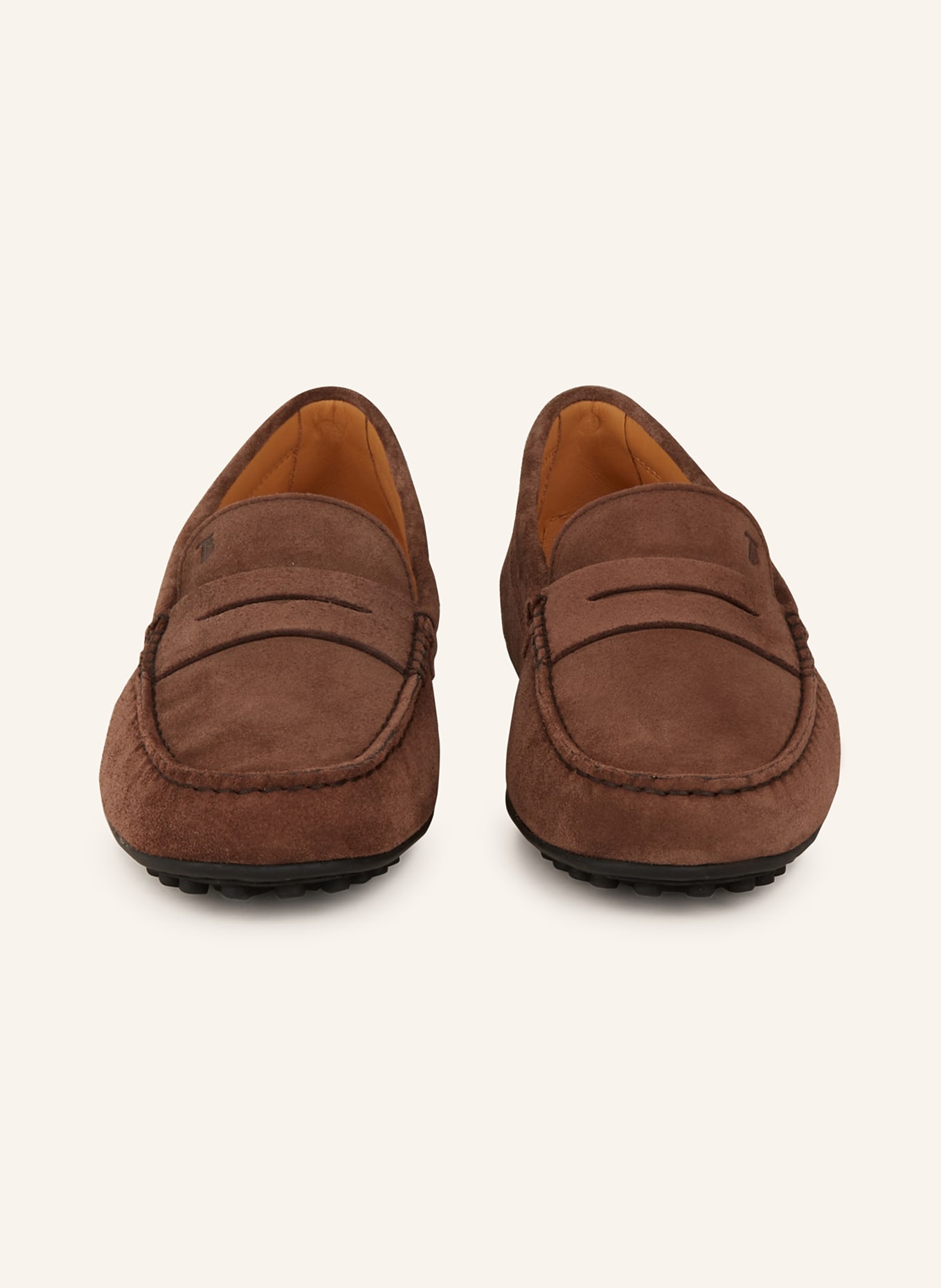 TOD'S Moccasins GOMMA, Color: BROWN (Image 3)