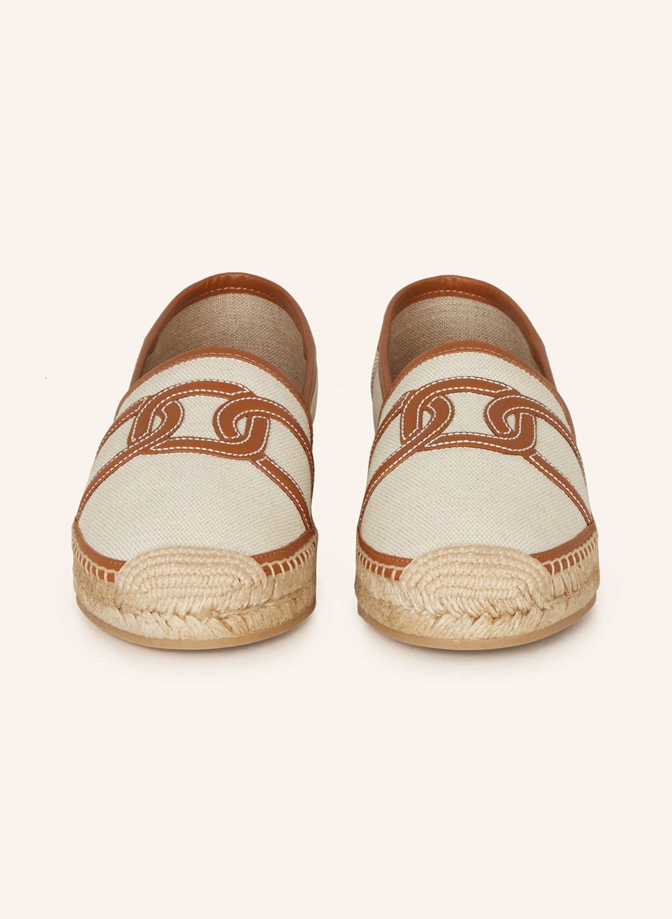 TOD'S Espadrilles GOMMA, Color: WHITE/ BROWN (Image 3)