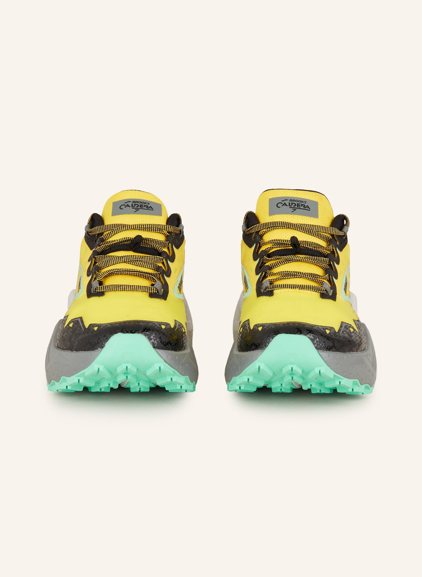 BROOKS Trail running shoes CALDERA 7, Color: YELLOW/ BLACK (Image 3)