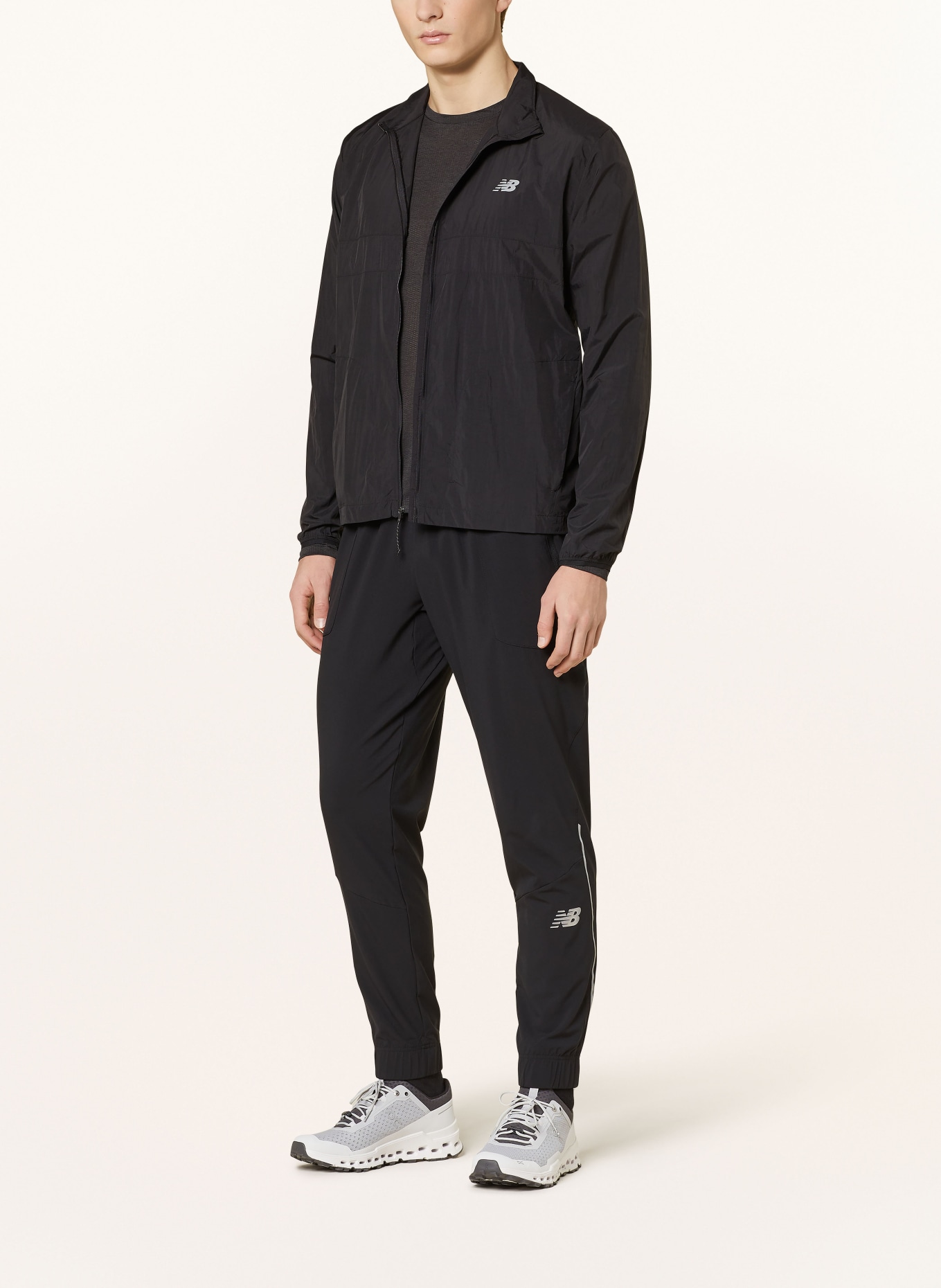 new balance Running jacket ATHLETICS, Color: BLACK (Image 2)