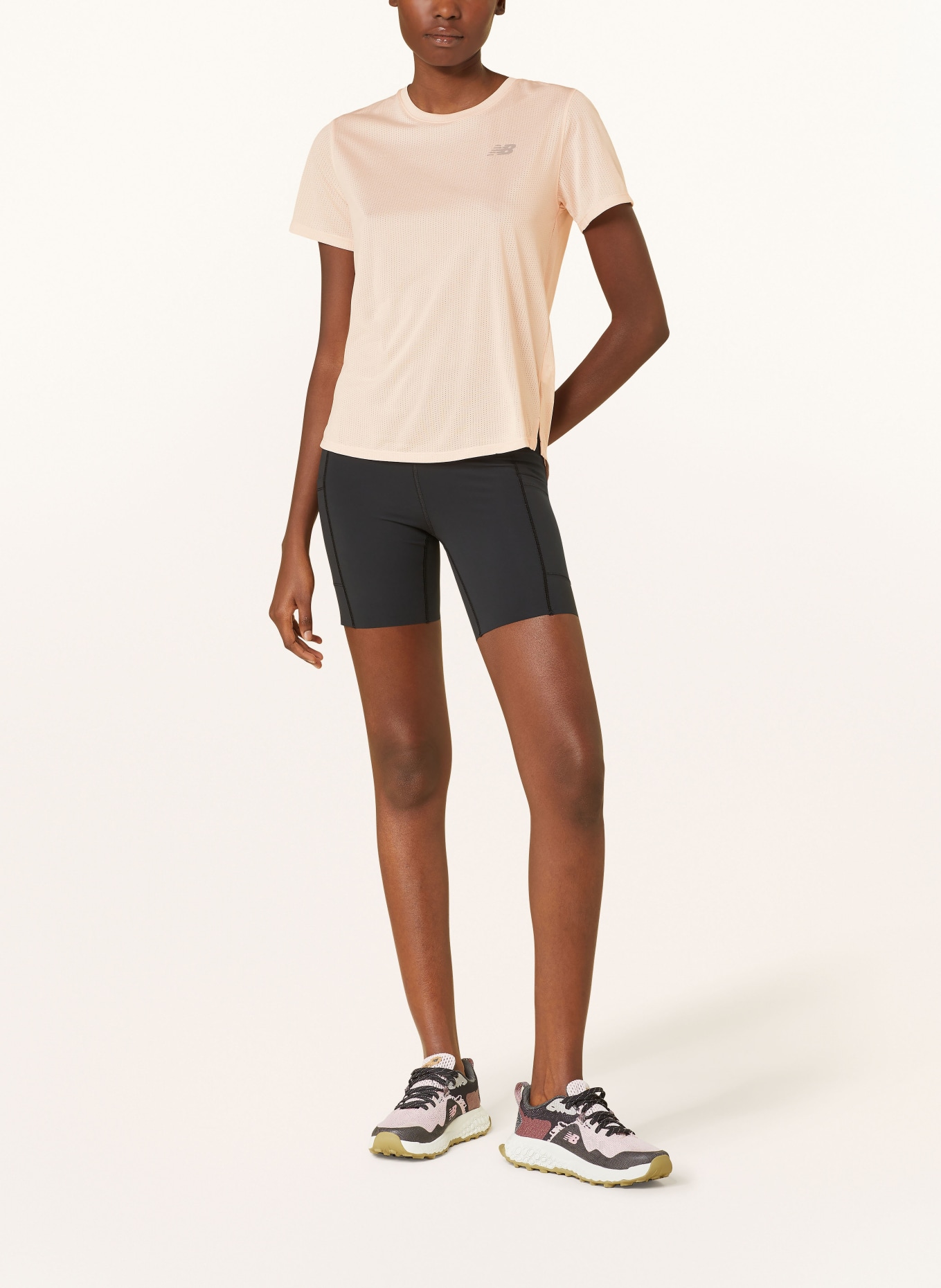 new balance Running shorts NB SLEEK, Color: BLACK (Image 2)