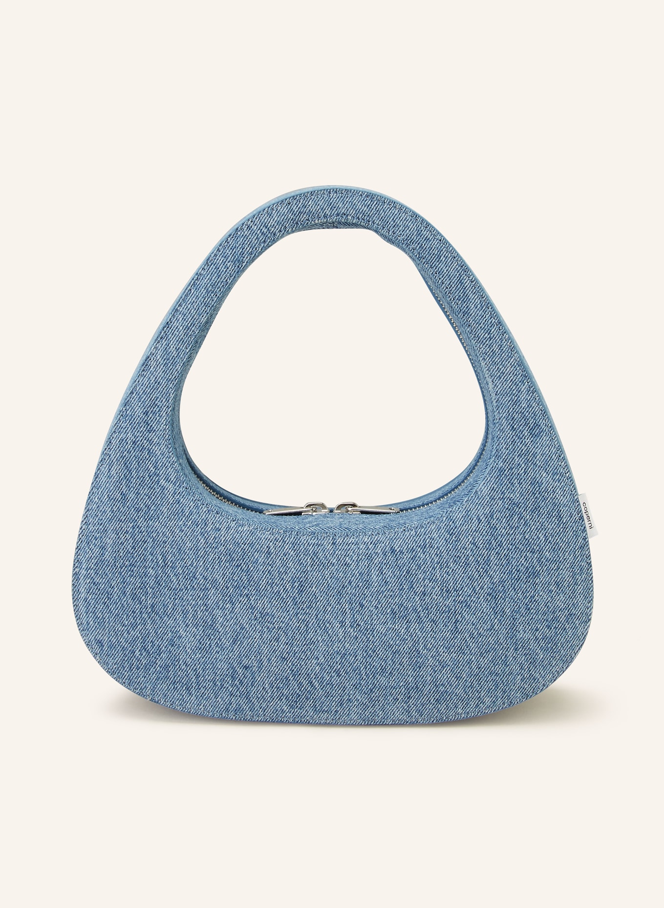 coperni Handbag DENIM BAGUETTE SWIPE, Color: LIGHT BLUE (Image 1)