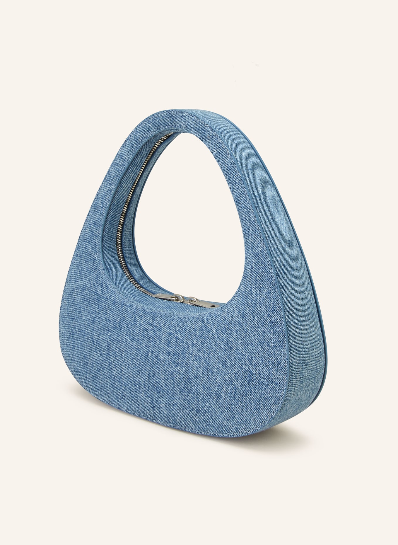coperni Handbag DENIM BAGUETTE SWIPE, Color: LIGHT BLUE (Image 2)
