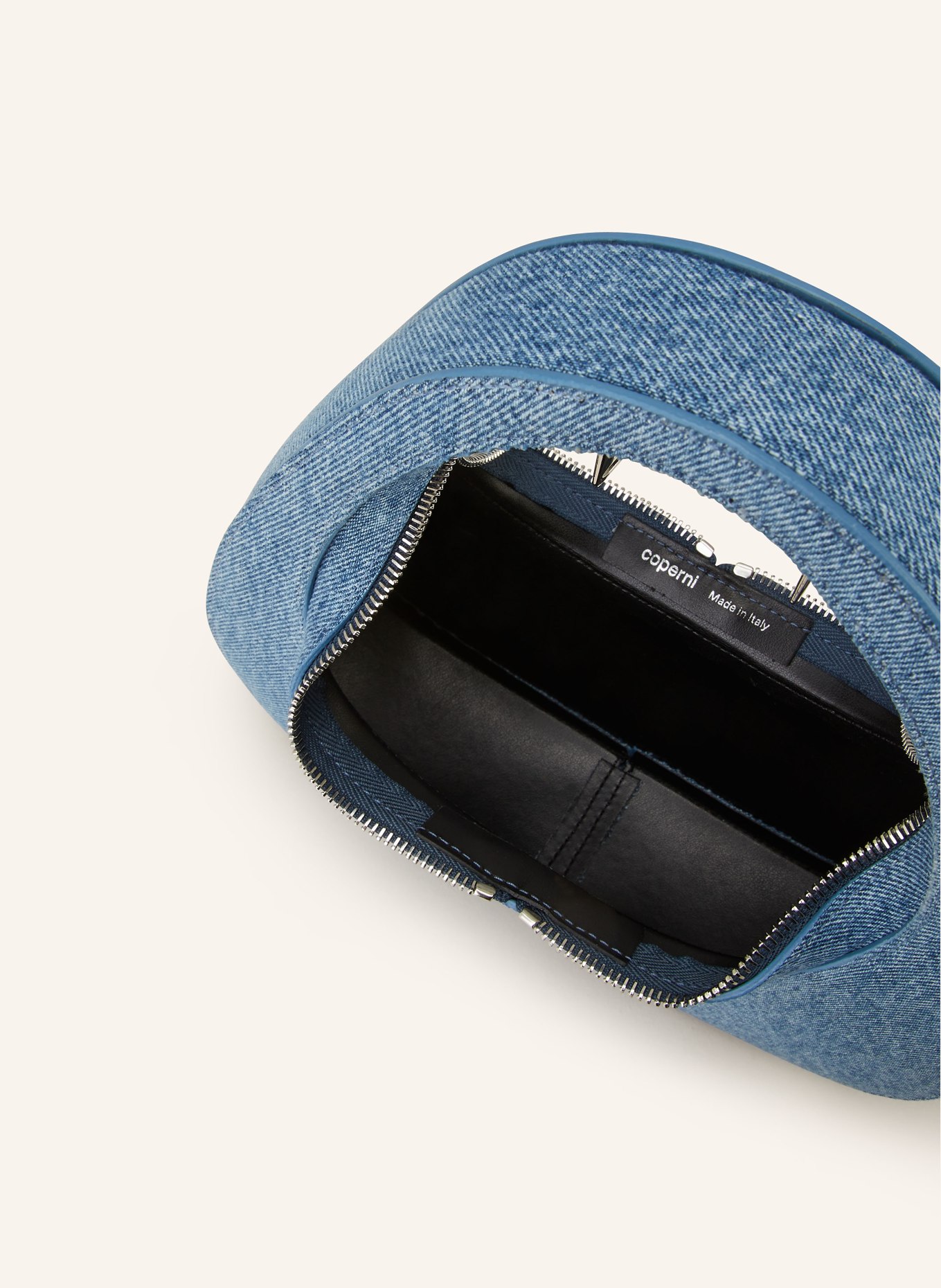 coperni Handbag DENIM BAGUETTE SWIPE, Color: LIGHT BLUE (Image 3)