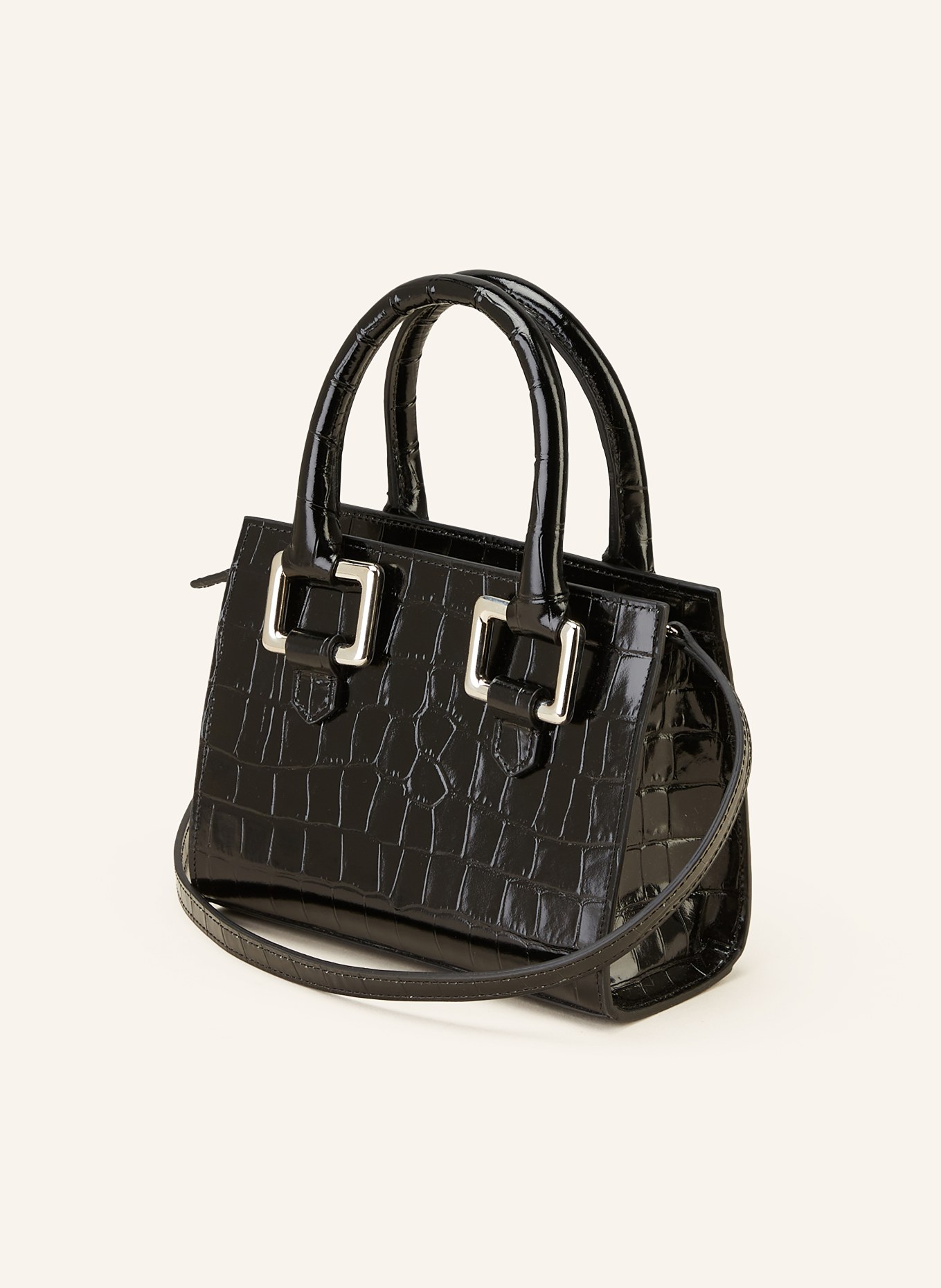 coperni Handbag CROCO EMOJI, Color: BLACK (Image 2)