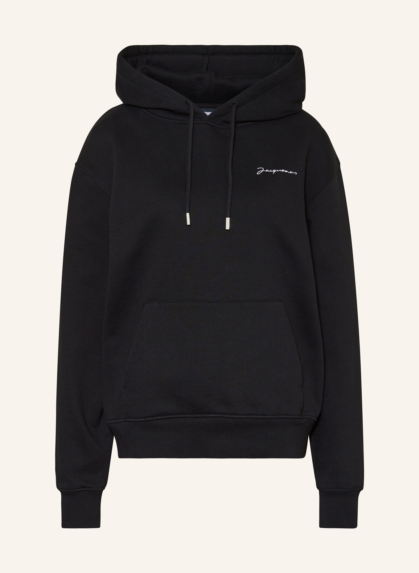 JACQUEMUS Hoodie LE SWEATSHIRT BRODE, Farbe: SCHWARZ (Bild 1)