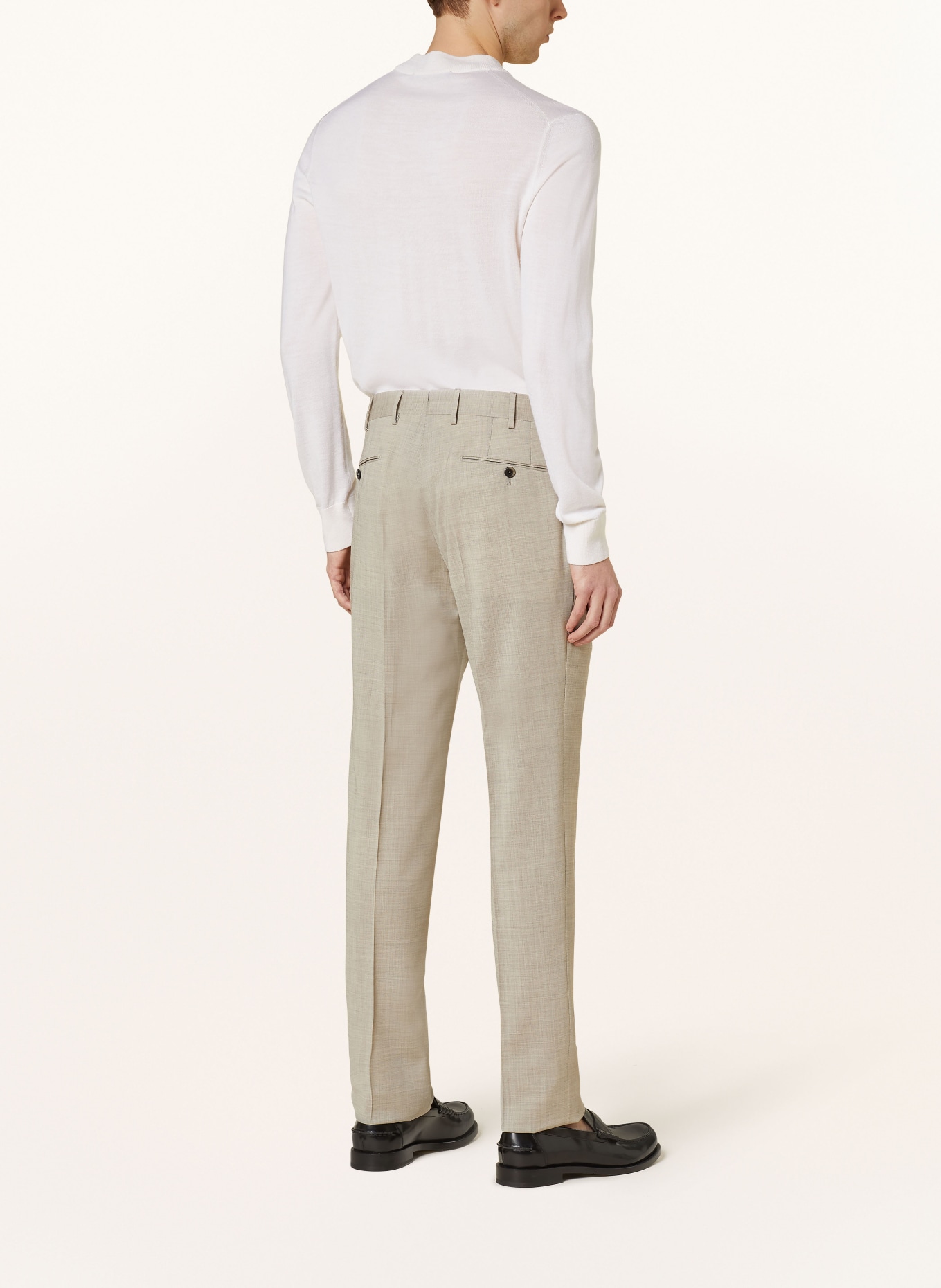 PT TORINO Trousers slim fit, Color: 0060 BEIGE (Image 3)