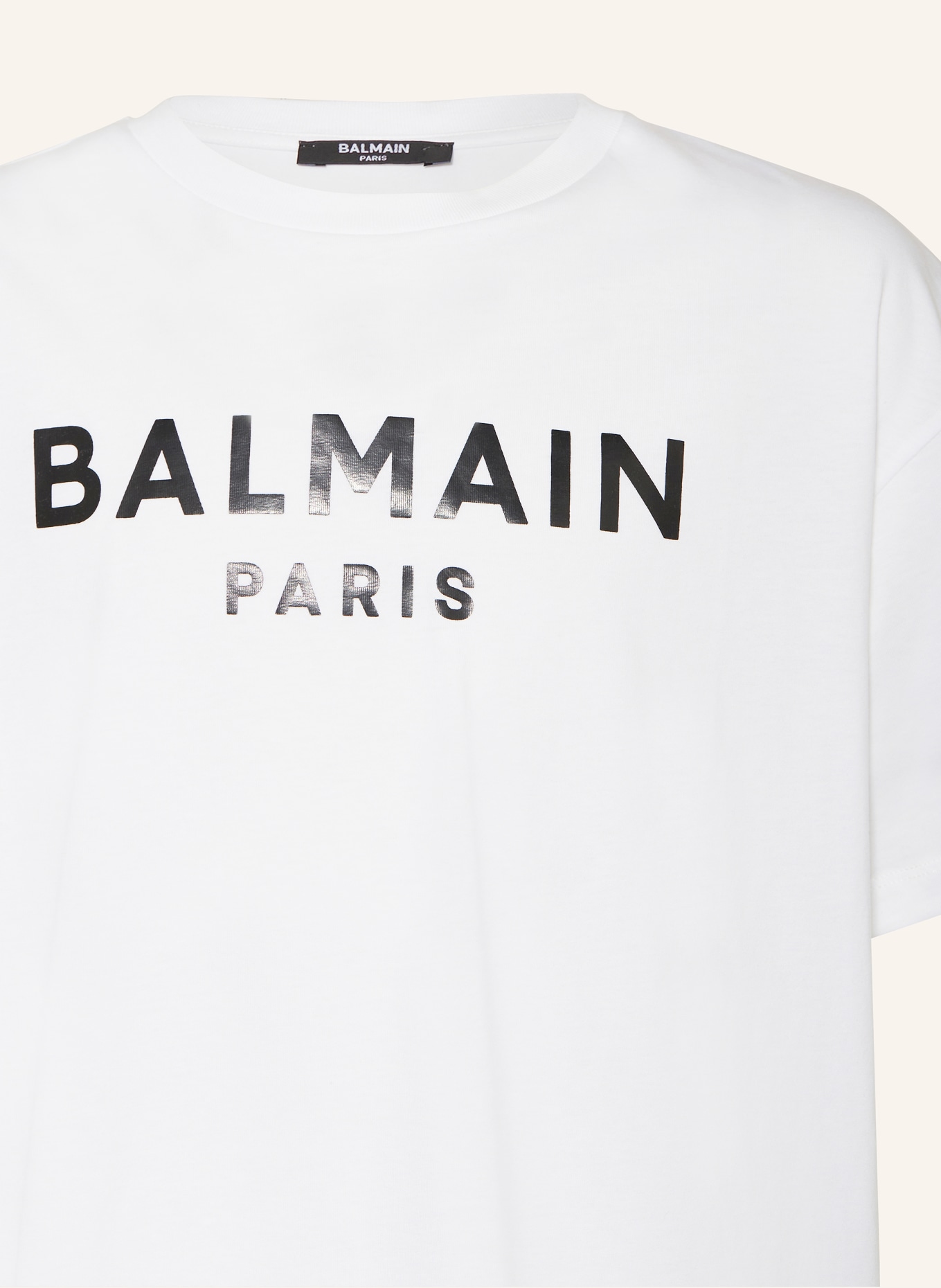 BALMAIN T-Shirt, Farbe: WEISS/ SCHWARZ (Bild 3)