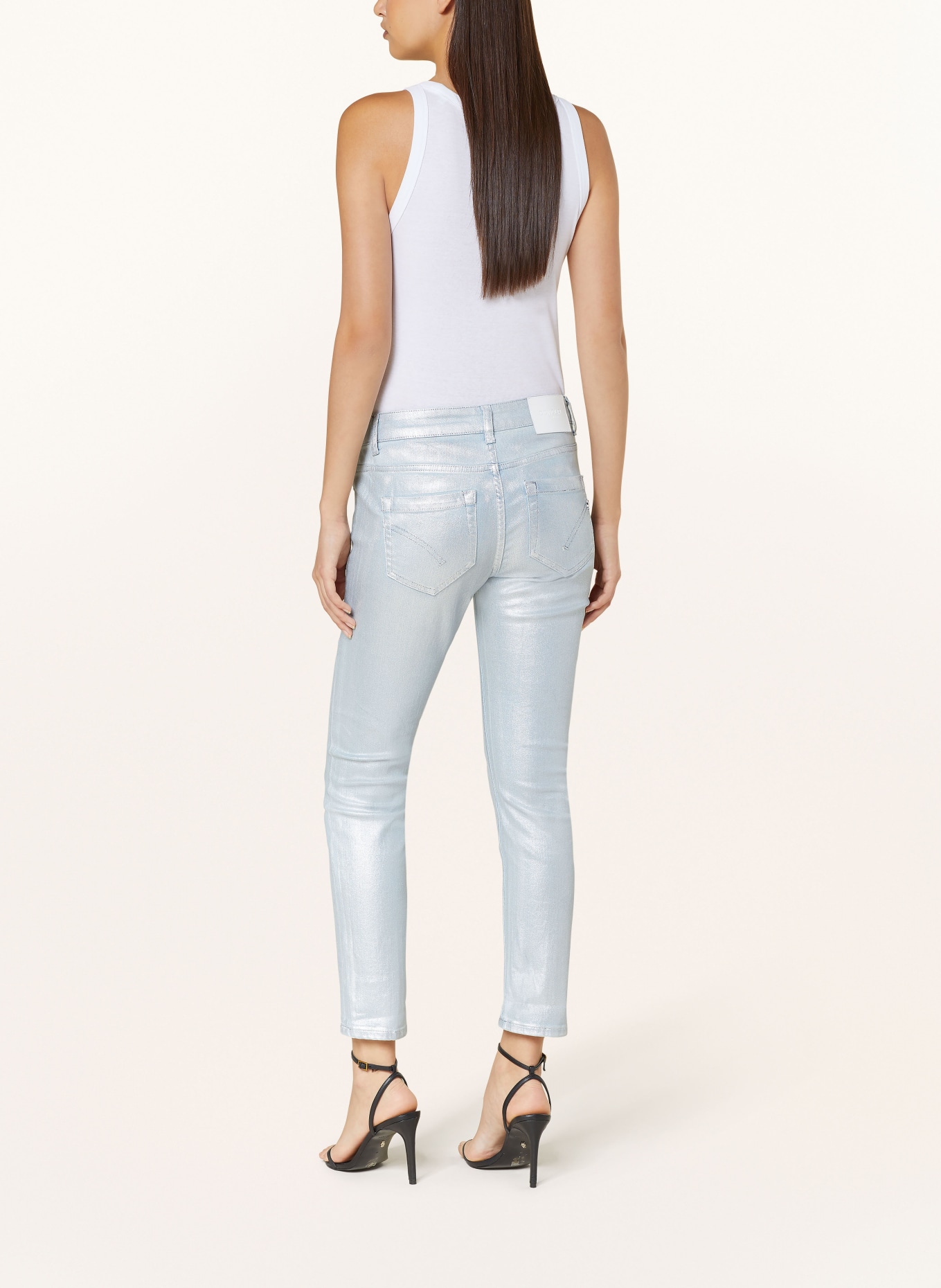 Dondup Jeans MONROE, Color: 800  hellblau silber (Image 3)