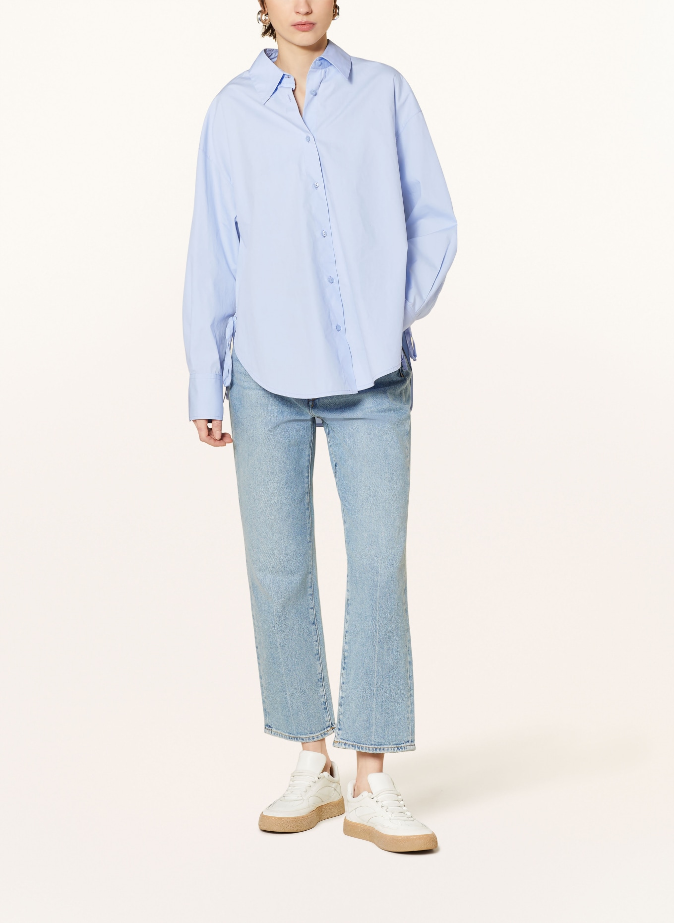 Dondup Shirt blouse, Color: LIGHT BLUE (Image 2)