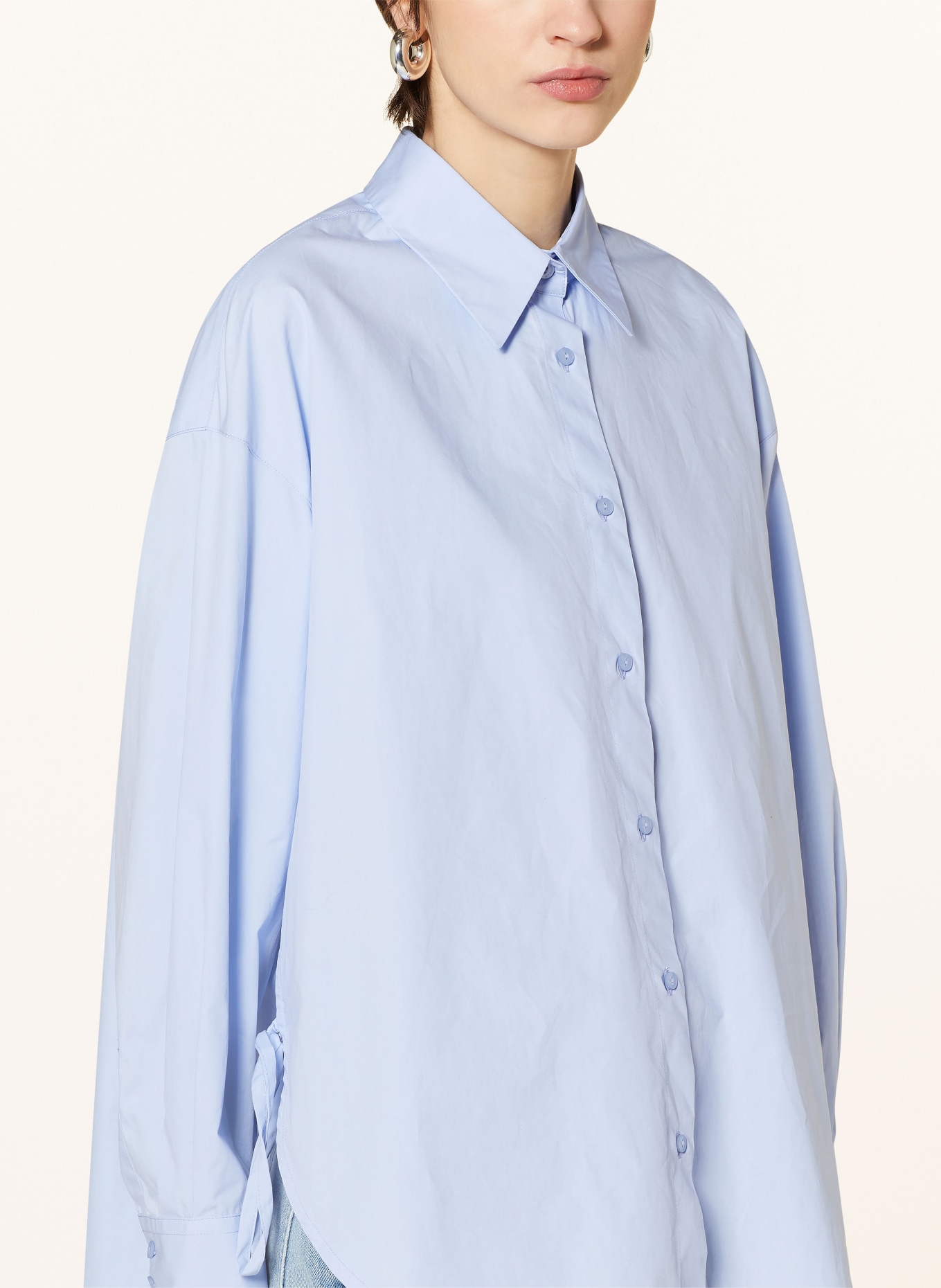 Dondup Shirt blouse, Color: LIGHT BLUE (Image 4)