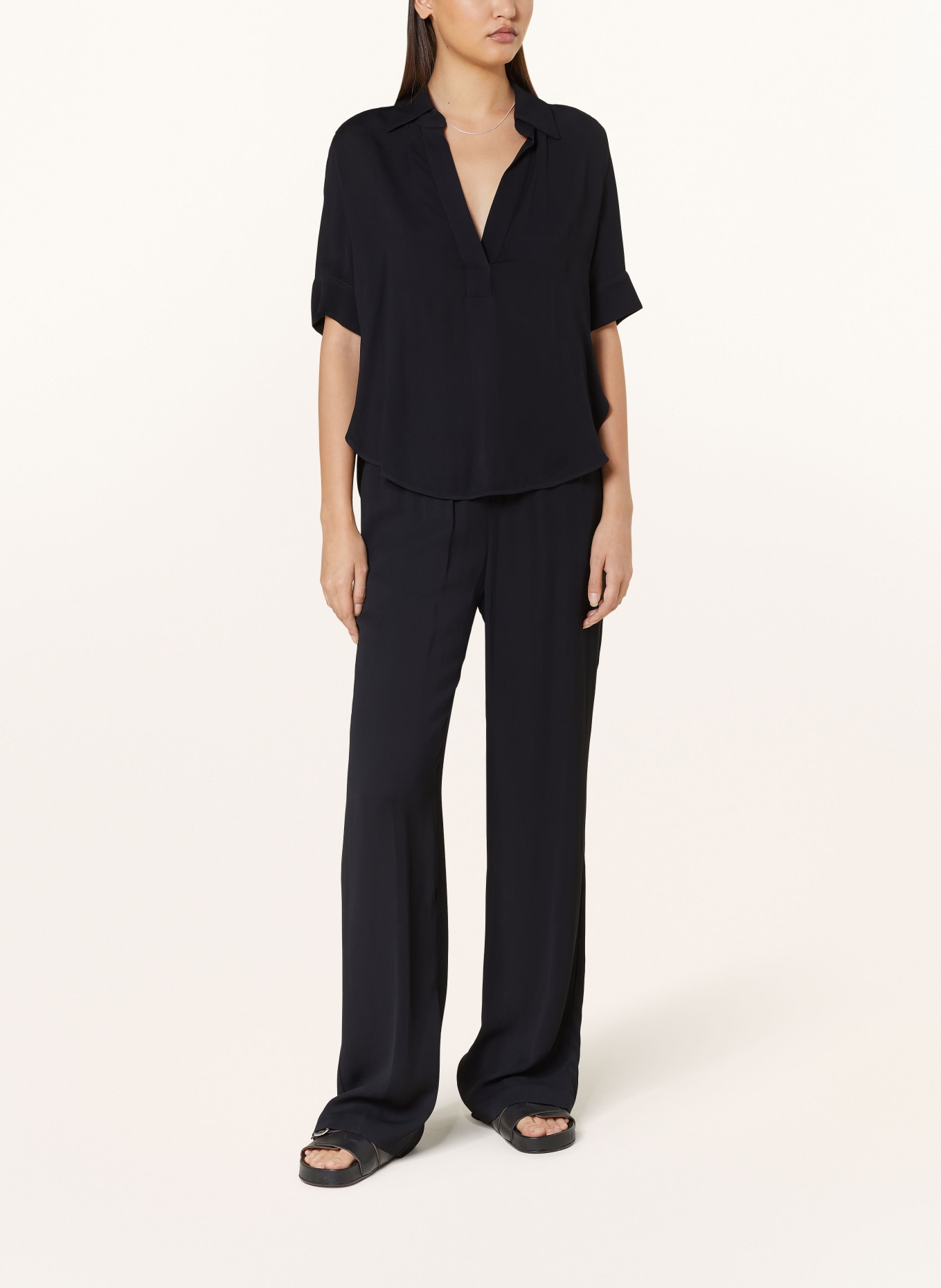 Dondup Shirt blouse, Color: BLACK (Image 2)