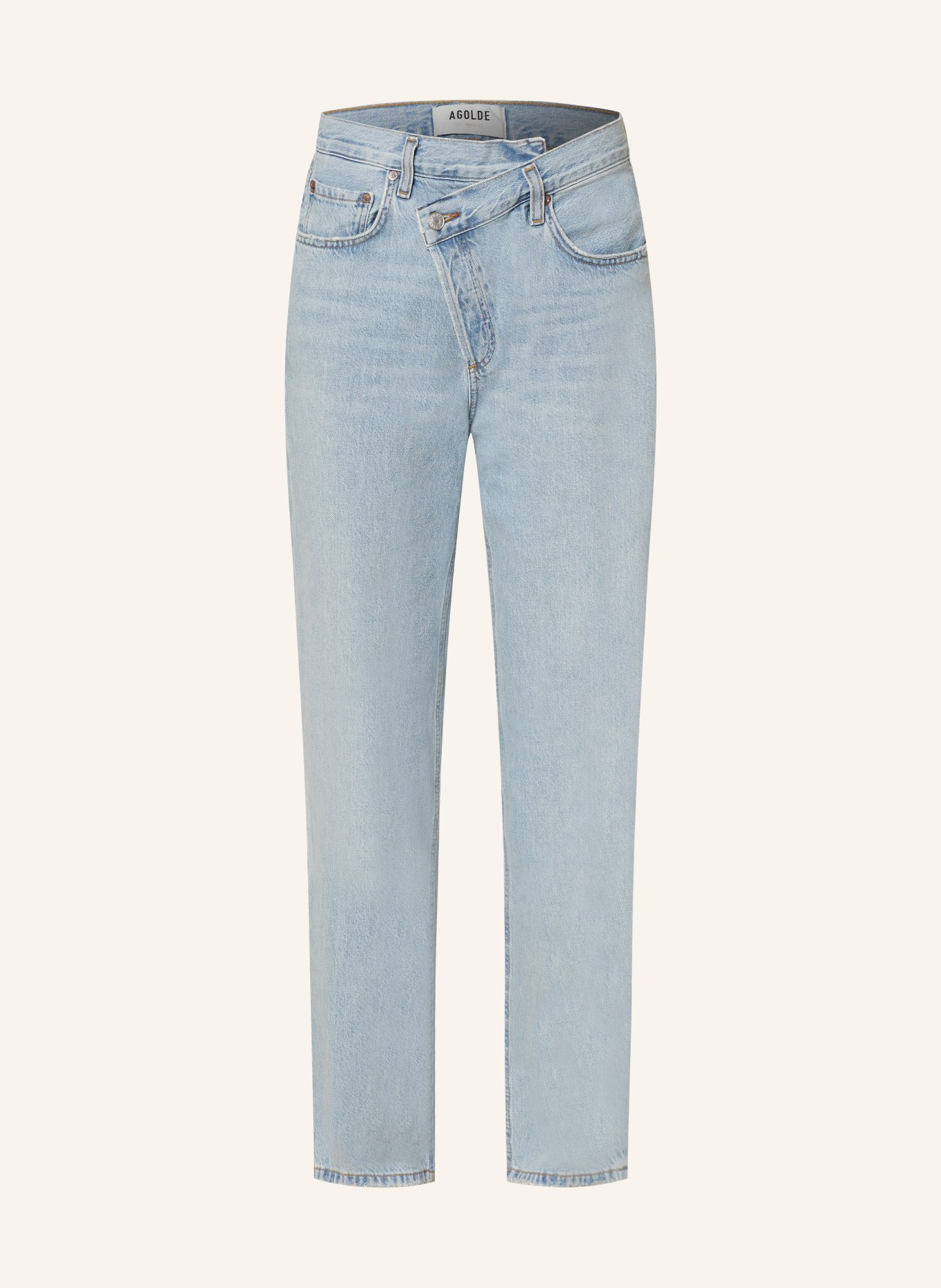 AGOLDE Straight jeans CRISS CROSS JEAN