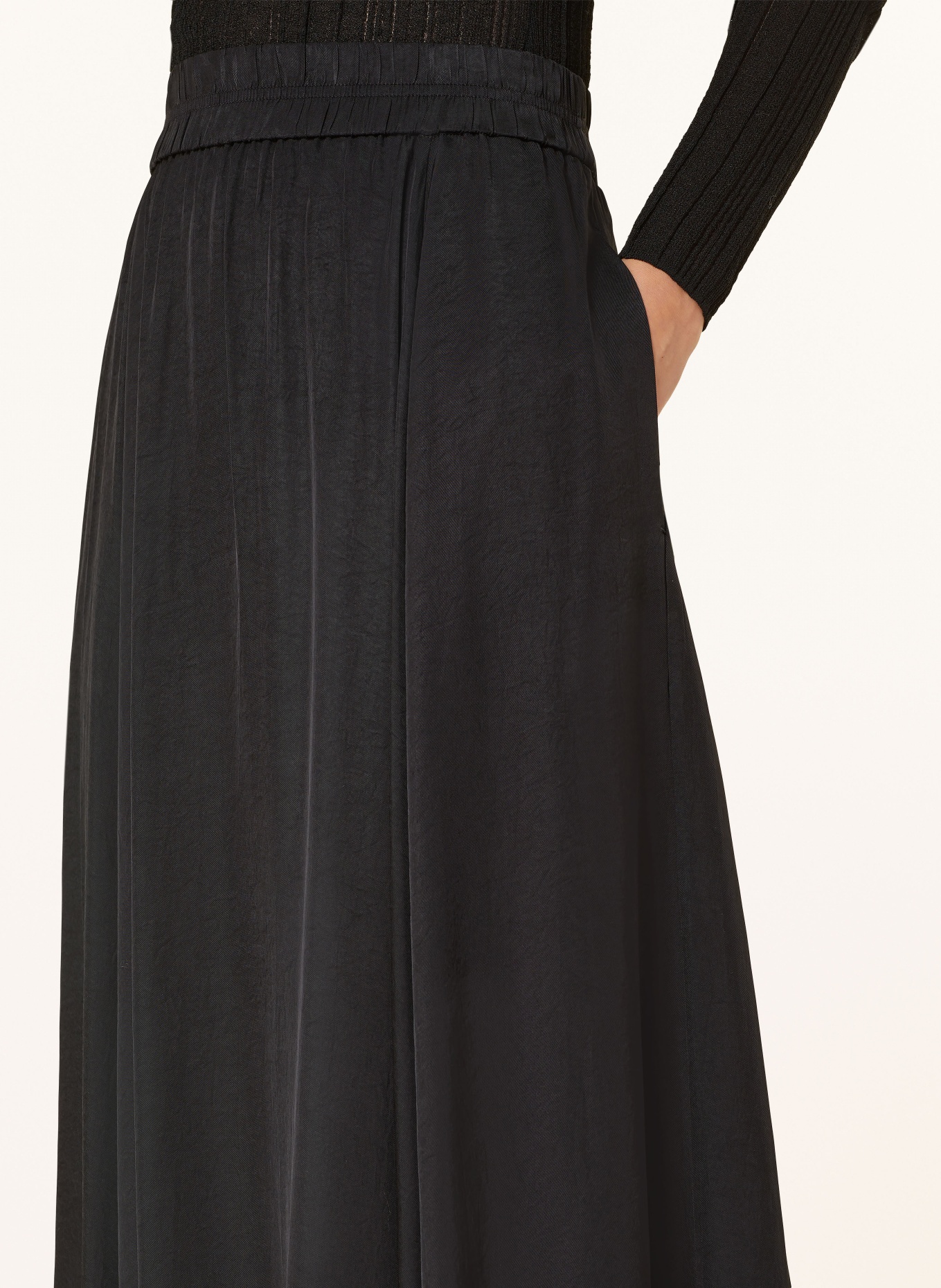 IVY OAK Skirt SYLVIA MAY, Color: BLACK (Image 4)