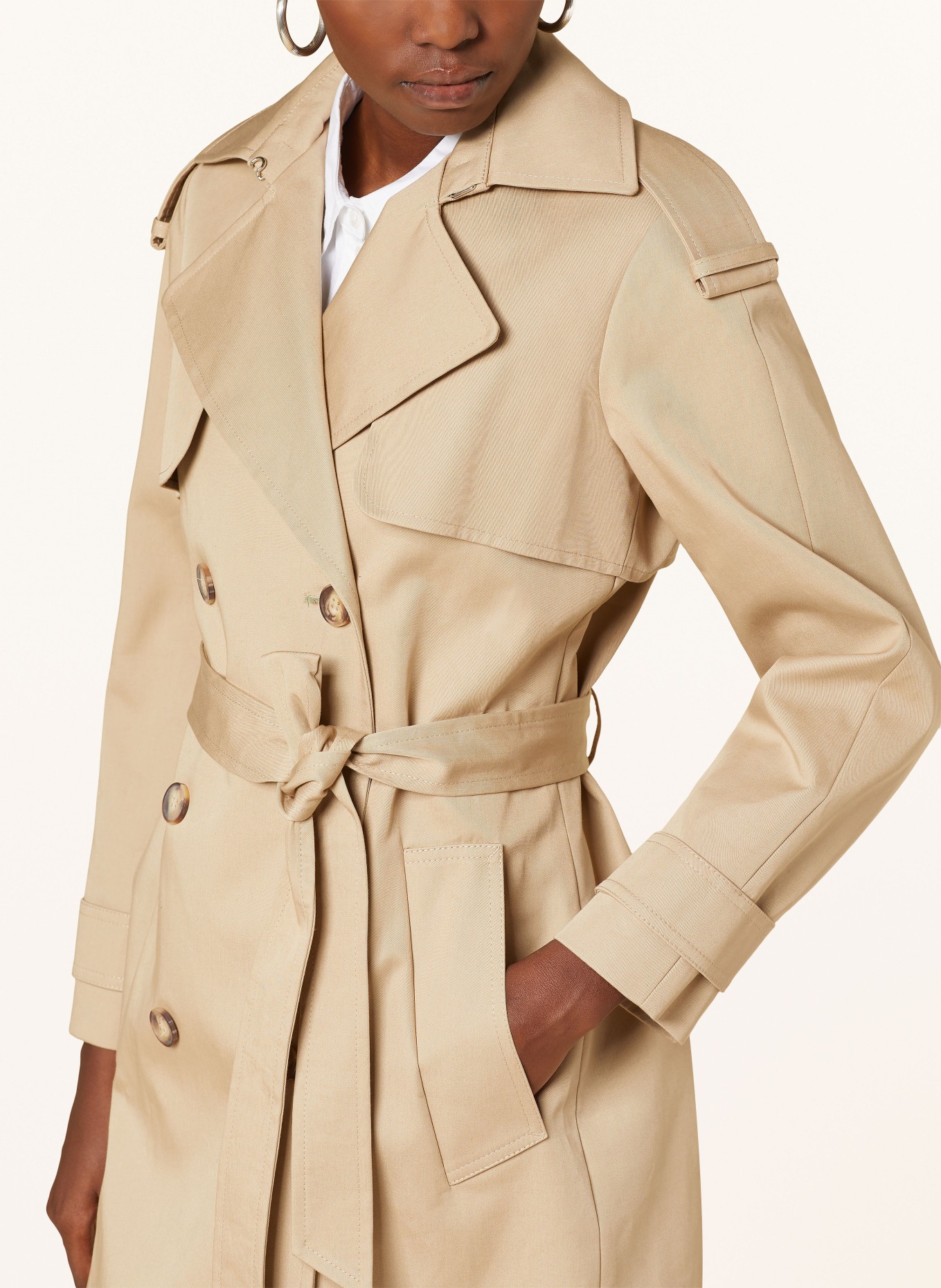 IVY OAK Trench coat CAROLINA, Color: BEIGE (Image 4)