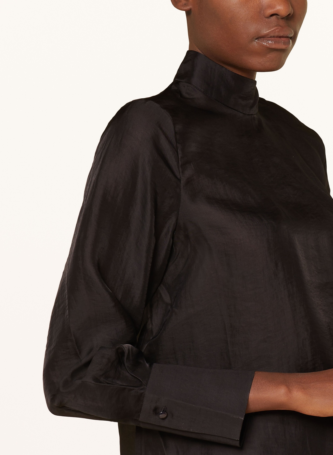 IVY OAK Shirt blouse EBONY, Color: BLACK (Image 4)