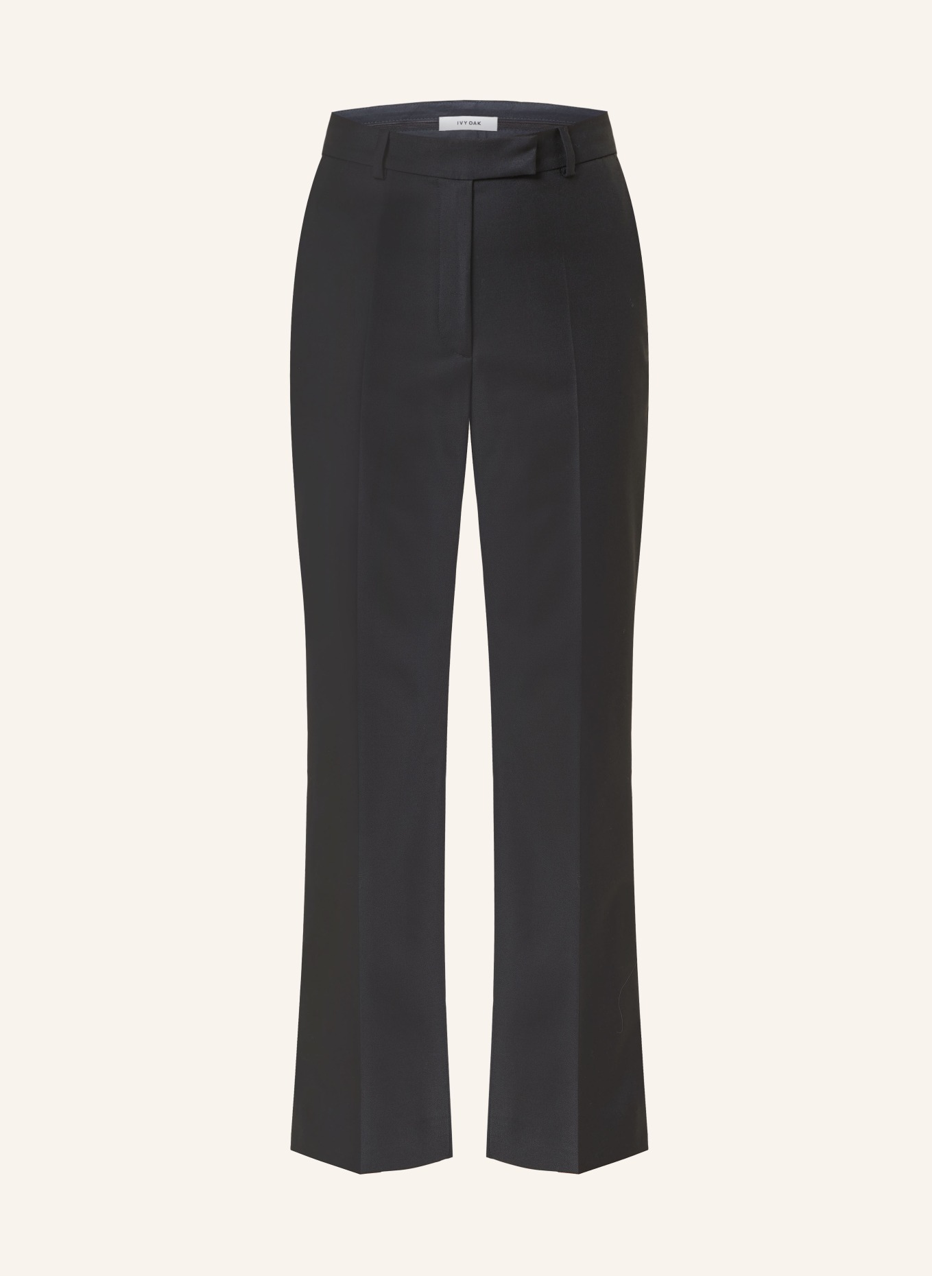 IVY OAK Bootcut trousers POLINA, Color: BLACK (Image 1)