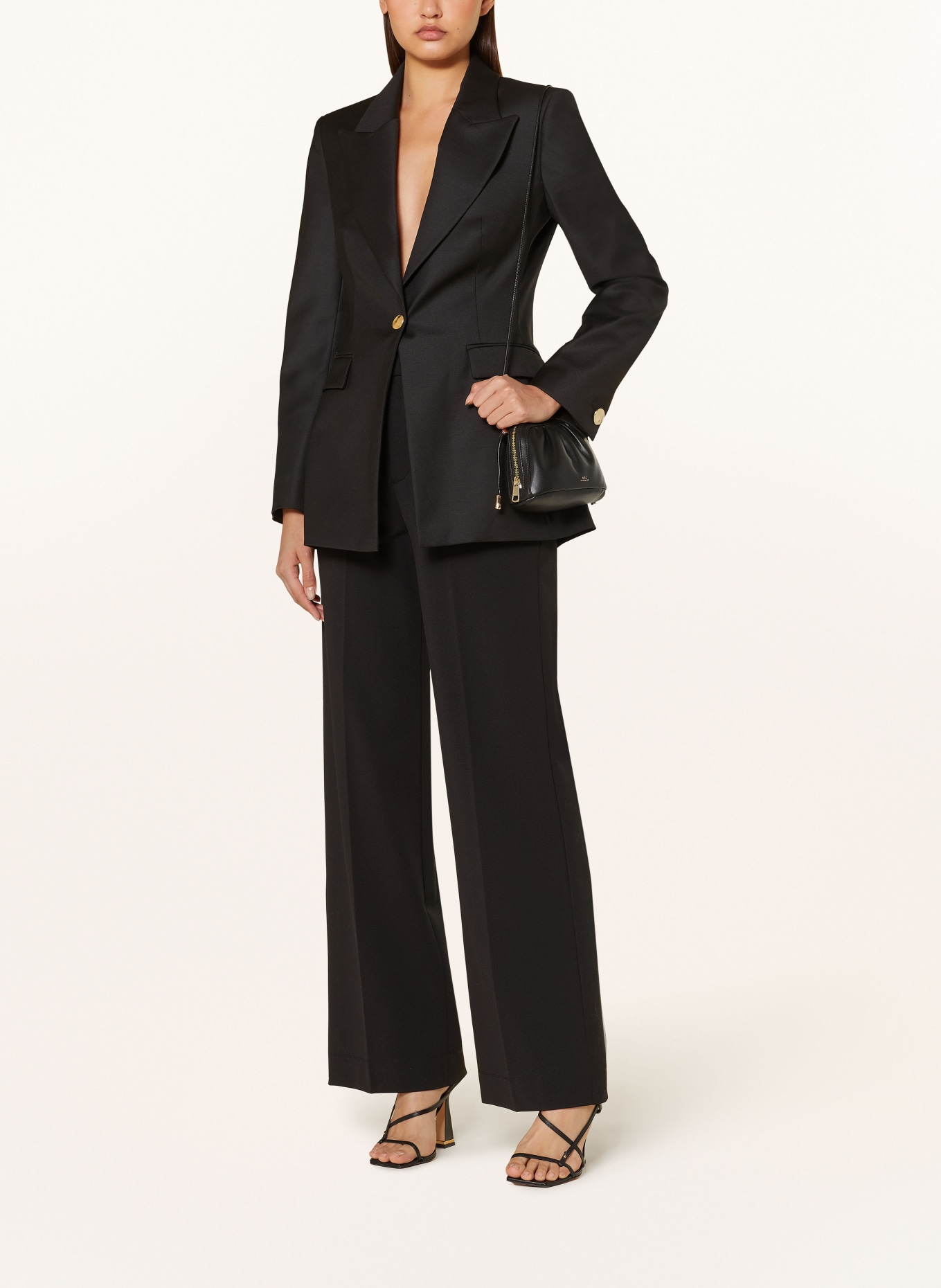 IVY OAK Long blazer JOLANKA, Color: BLACK (Image 2)