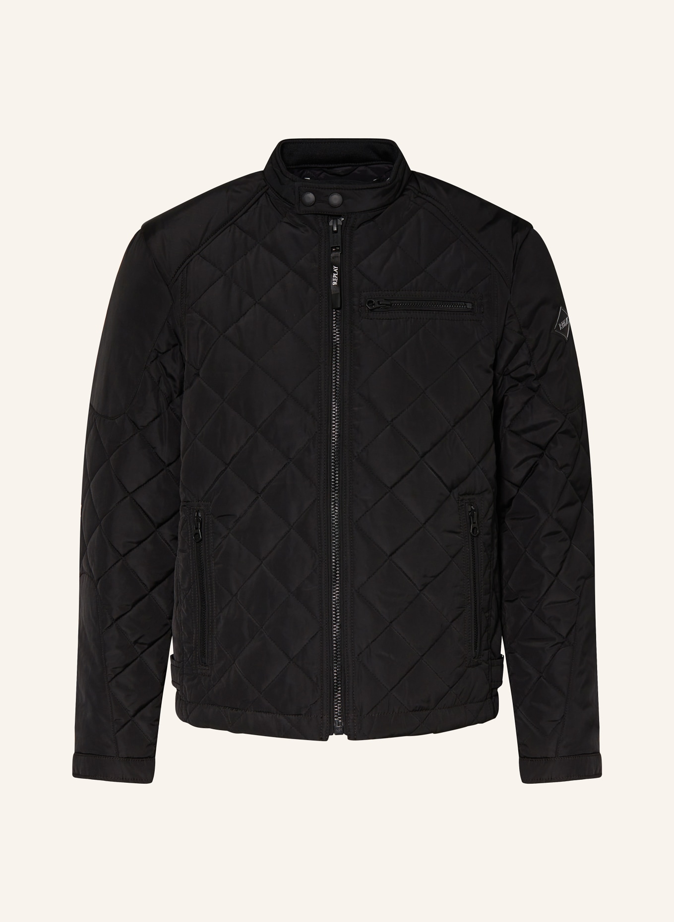 Replay quilted jacket top