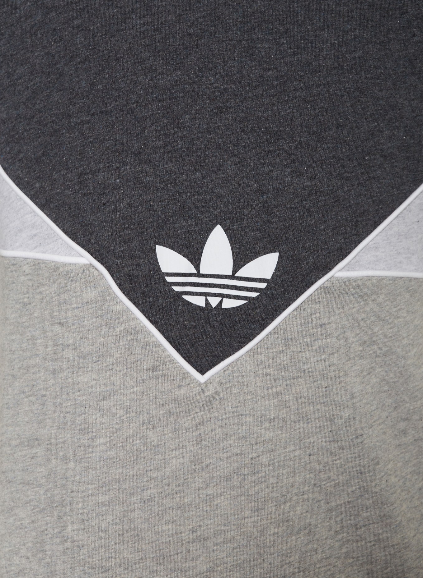 adidas Originals T-Shirt, Farbe: DUNKELGRAU/ HELLGRAU (Bild 3)