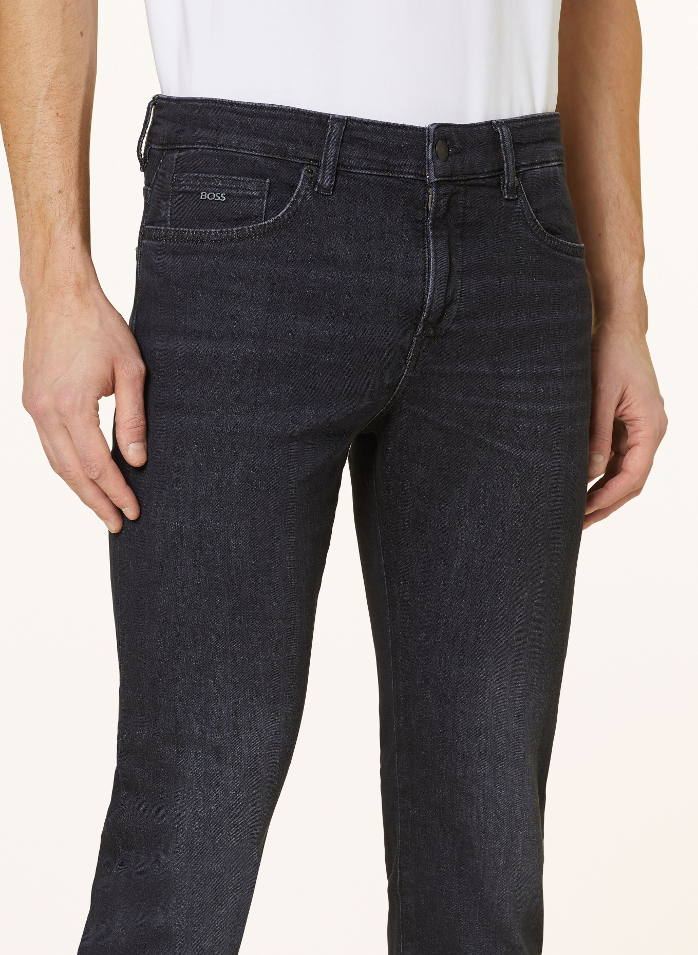 BOSS Jeans DELAWARE3 Slim Fit, Farbe: 017 CHARCOAL (Bild 5)