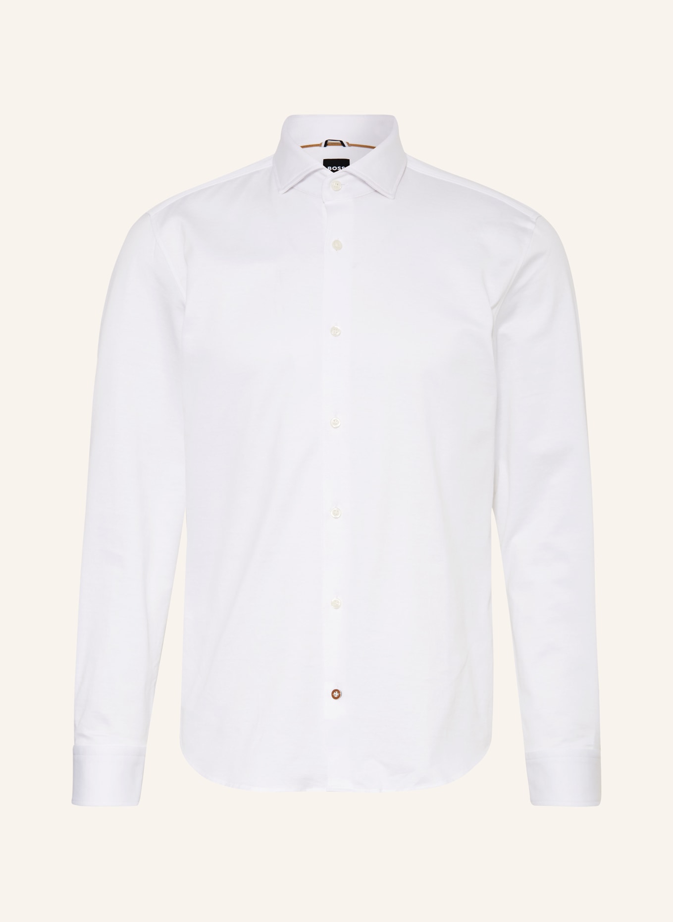 BOSS Jersey shirt HAL casual fit, Color: WHITE (Image 1)
