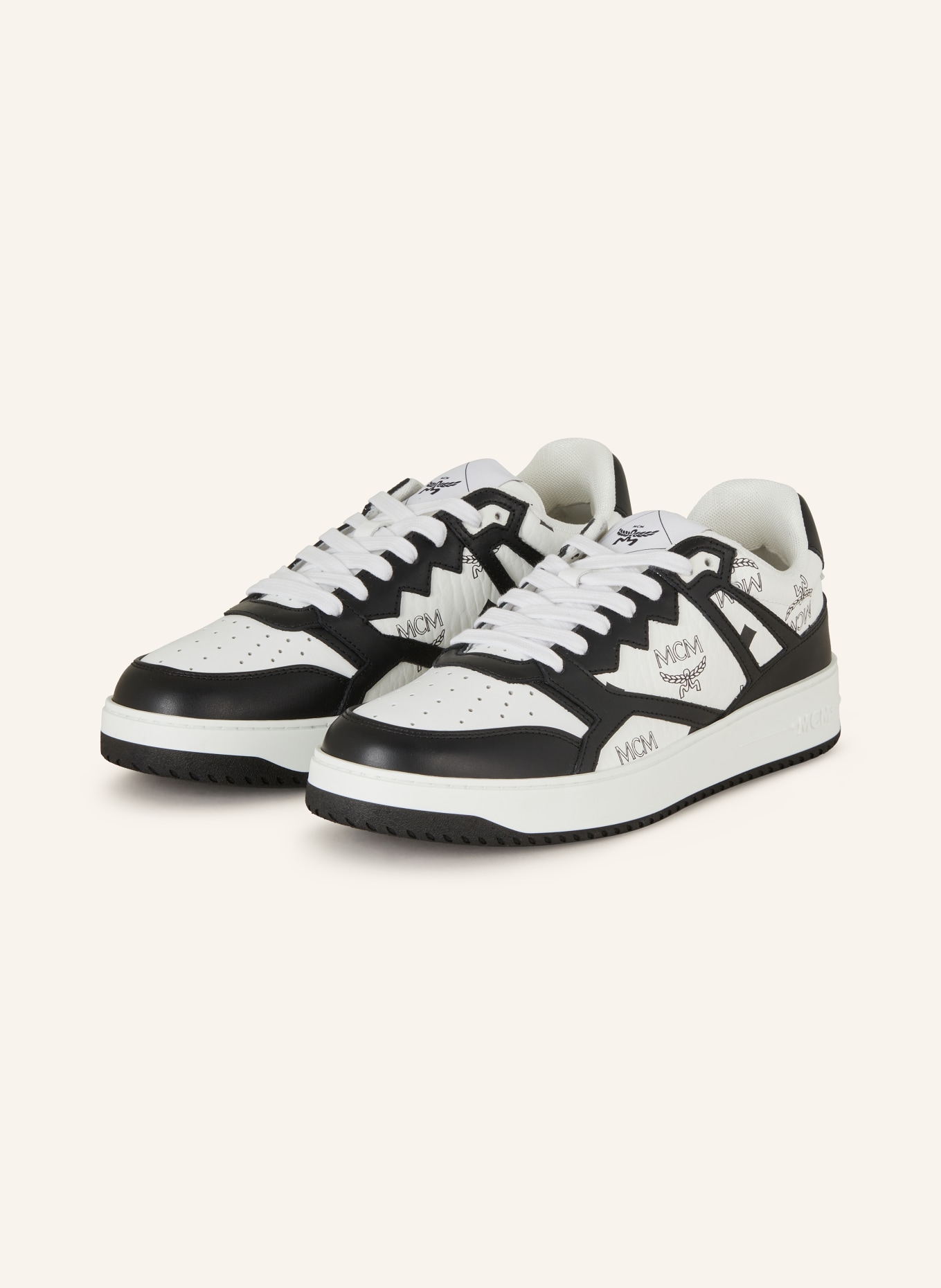 MCM Sneakers NEO TERRAIN DERBY, Color: BW BLACK & WHITE (Image 1)