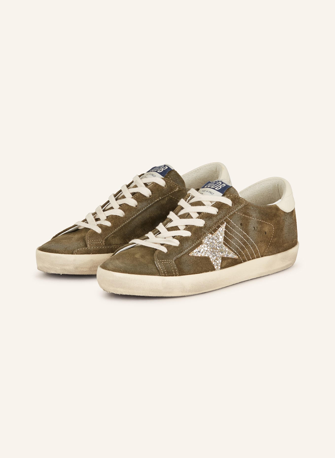 GOLDEN GOOSE Sneakers SUPERSTAR, Color: KHAKI (Image 1)